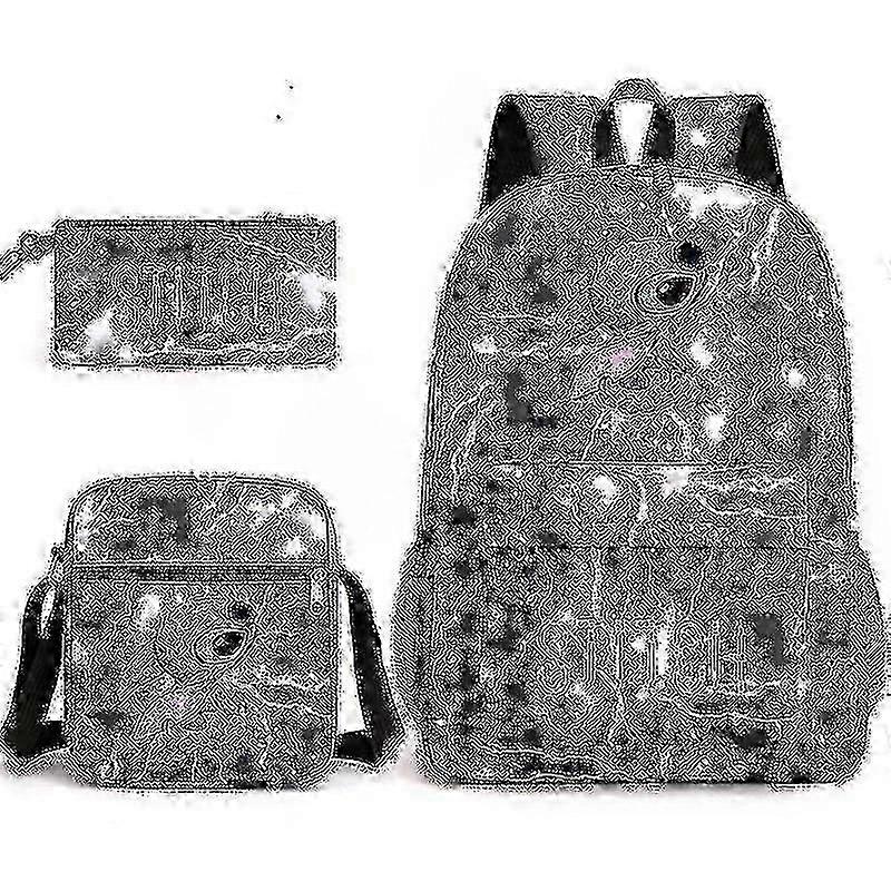 Lilo Stitch Backpack Three-piece Set School Bag