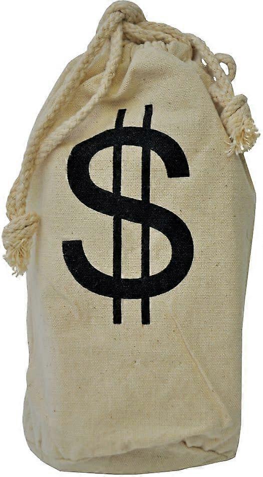 Money Bag Canvas - Costume Accessory