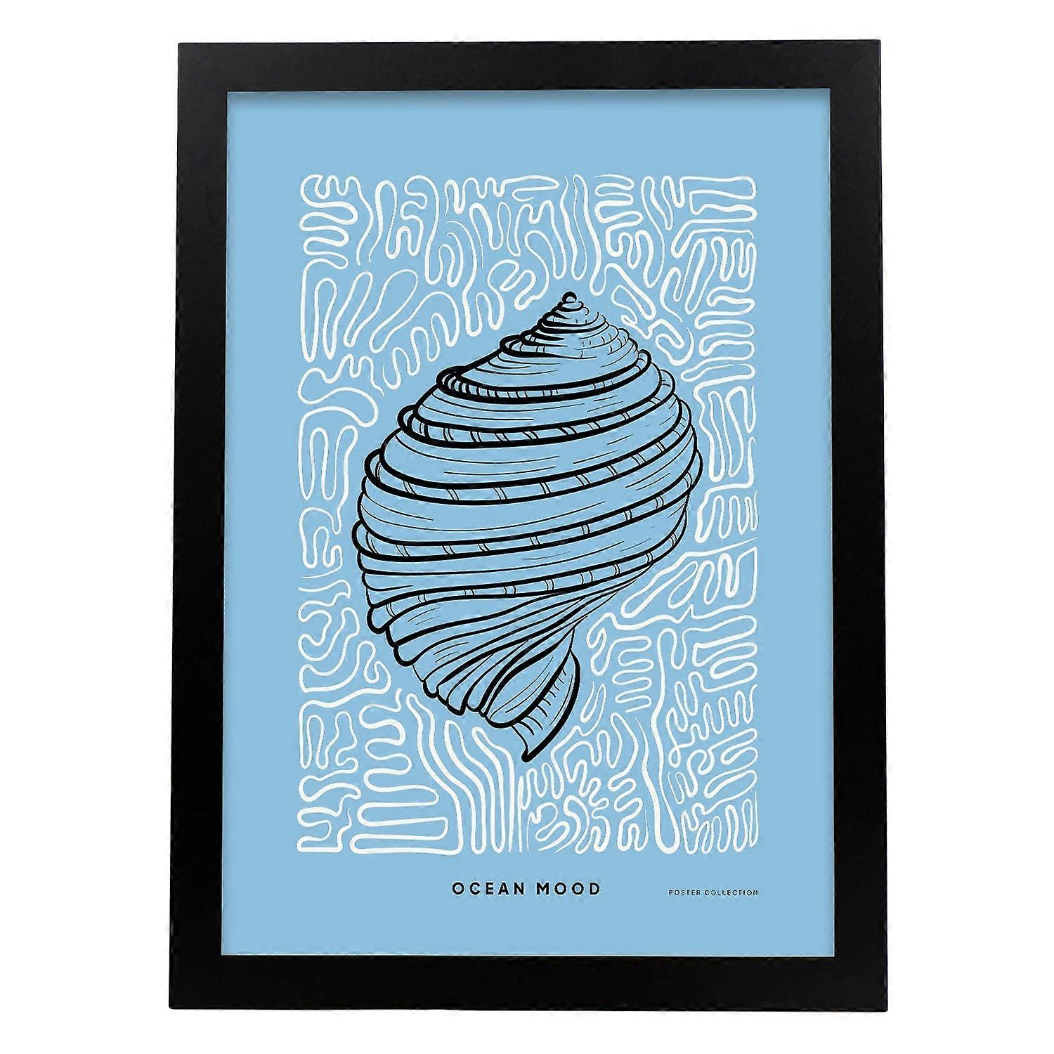 Affiche Coquille de tulipe véritable
