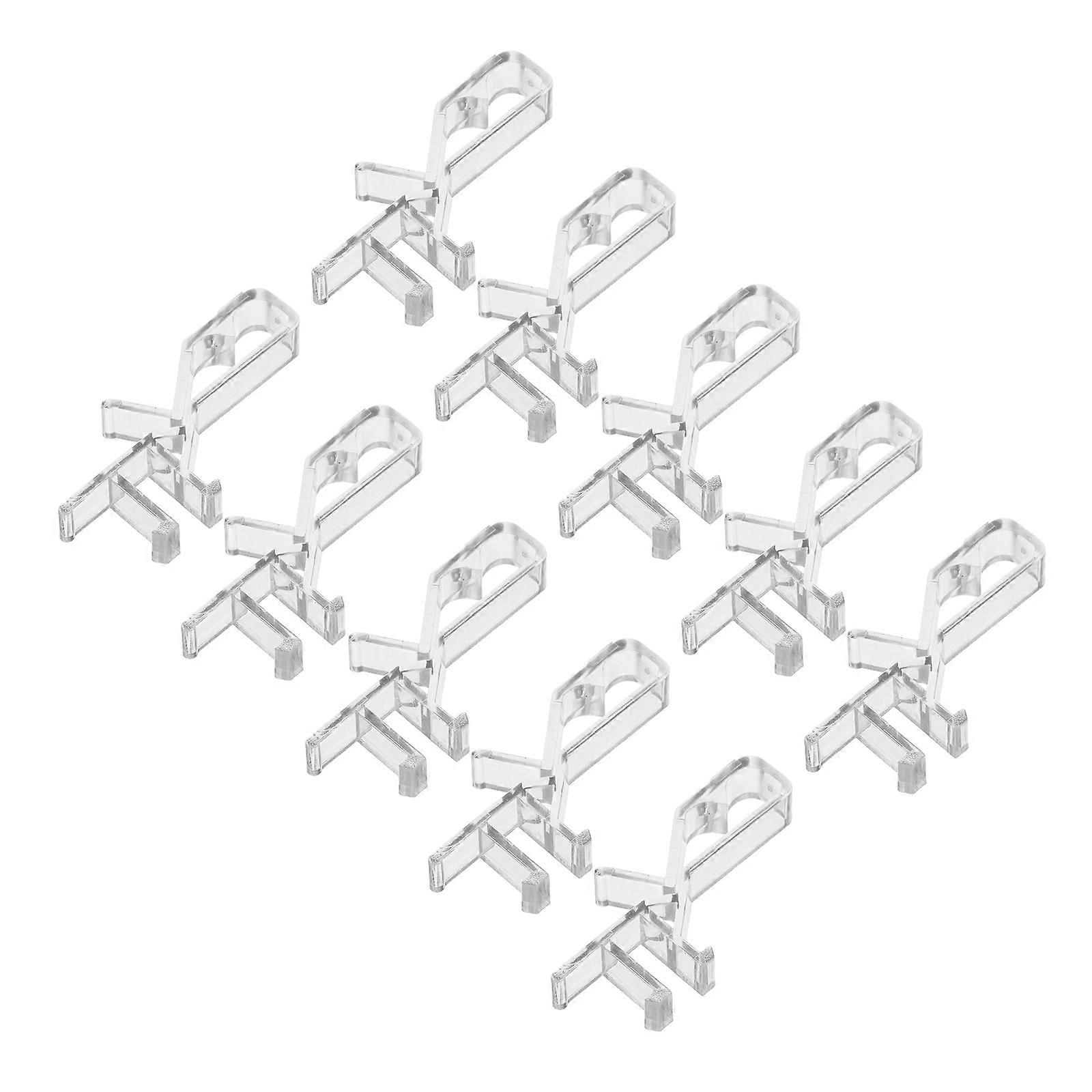 Plastic Valance Clips for Blinds with 40Pcs for Home Curtain Hardware