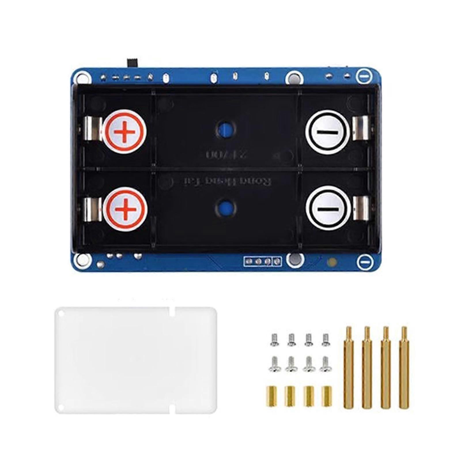 Uninterruptible UPS HAT for Raspberry 3/3B+ Board Power Supply Battery Monitoring Real Time Charge and Power Output