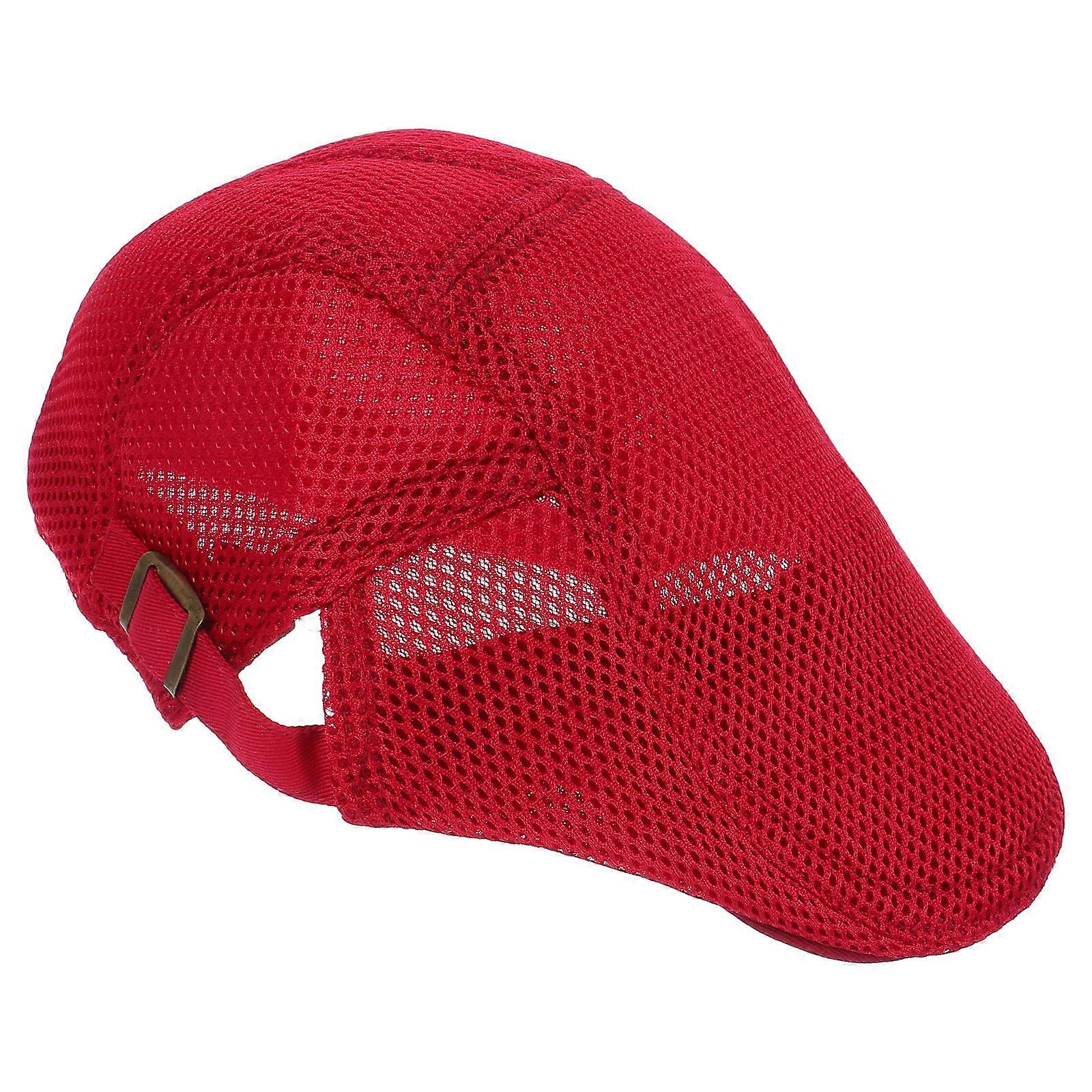 Breathable Chef Hat Adjustable Mesh Cooking Cap for Men and Women