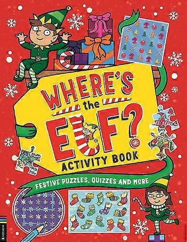 Wheres The Elf Activity Book Paperback Book