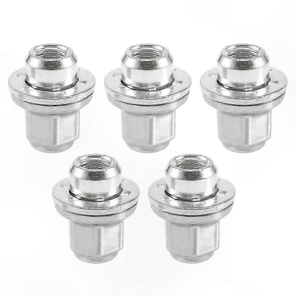 5-Piece Wheel Lug Bolt Nut Set for 1999-2011 Jaguar Models