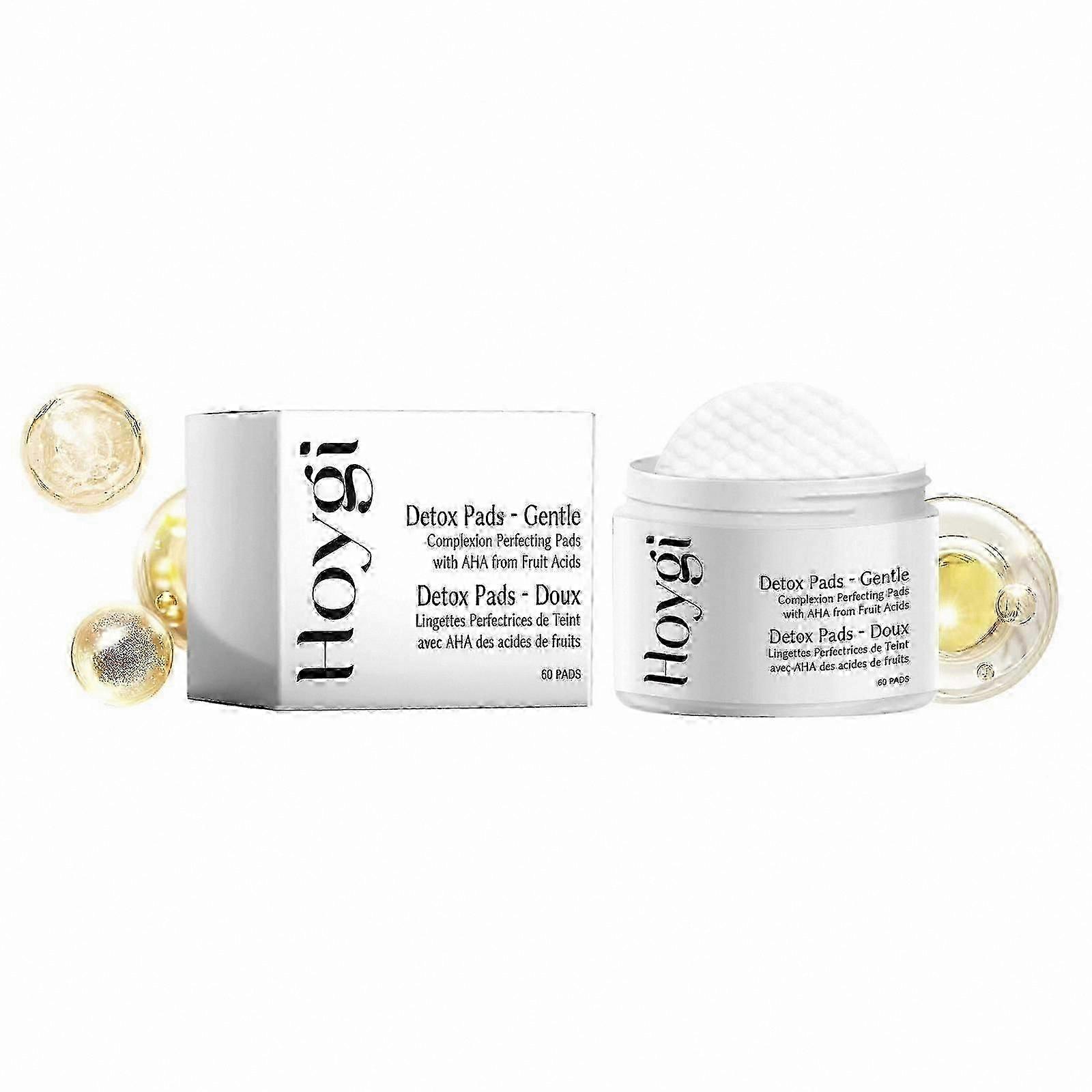 Glycolic and Salicylic Acid Exfoliating Pads for Face, Deep Cleansing Resurfacing Peel Pads, 6 Count