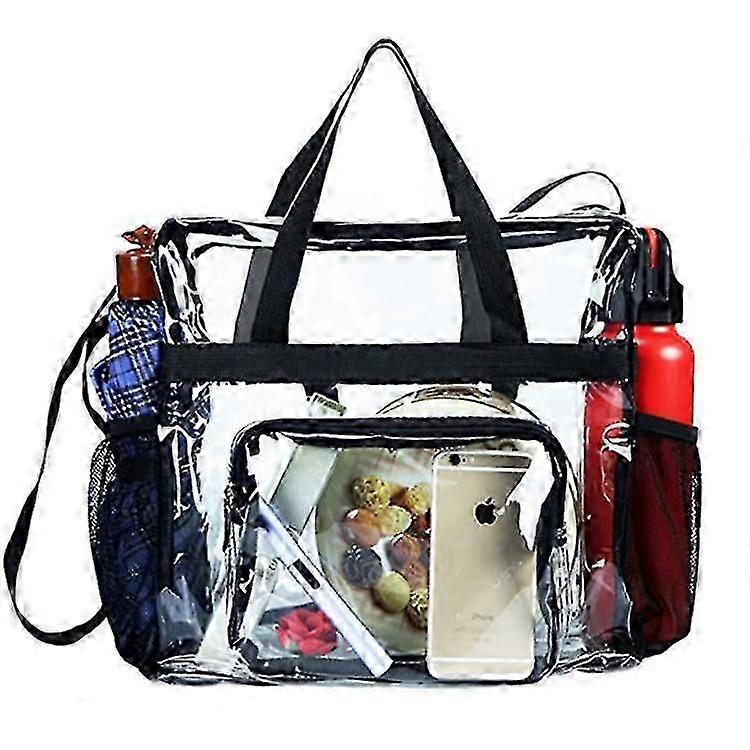 Sac à lunch transparent en PVC durable pour une visualisation facile et une utilisation quotidienne