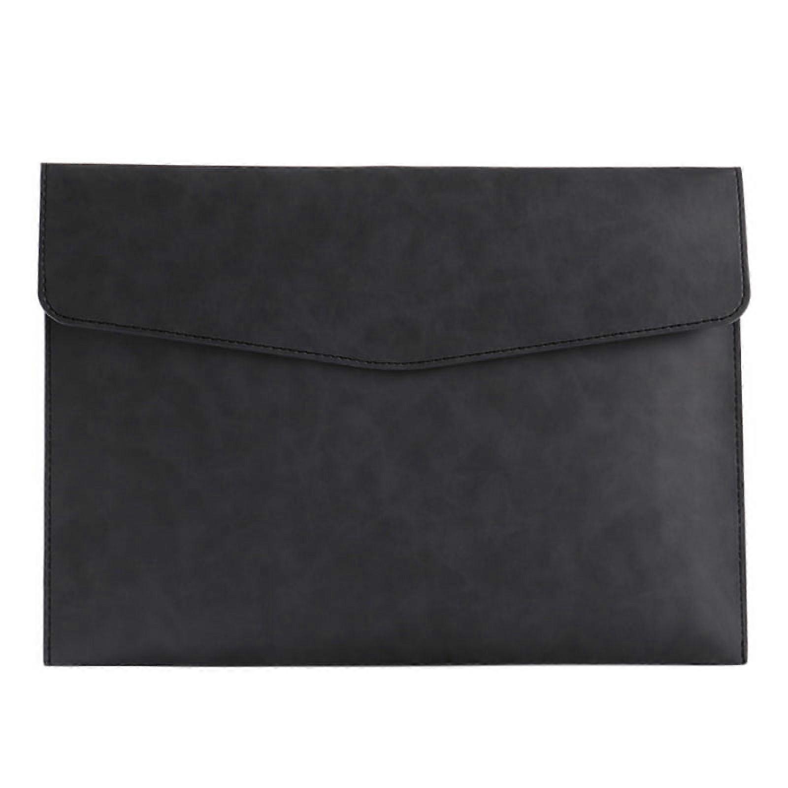 SUNRI Hand File Package Leather Document Bag for Storing Folder Notebooks Contract