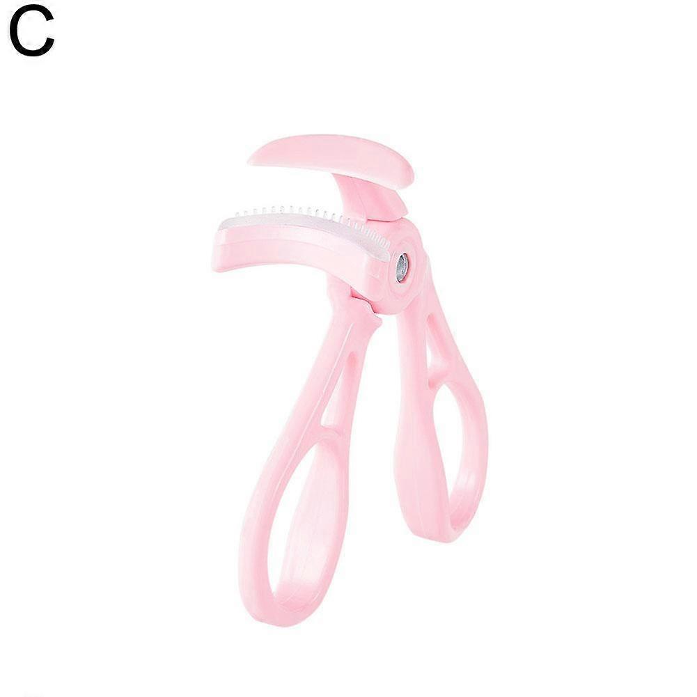 Professional Eyelash Curler with Wide Angle Design and Ergonomic Handle for Effortless Curling