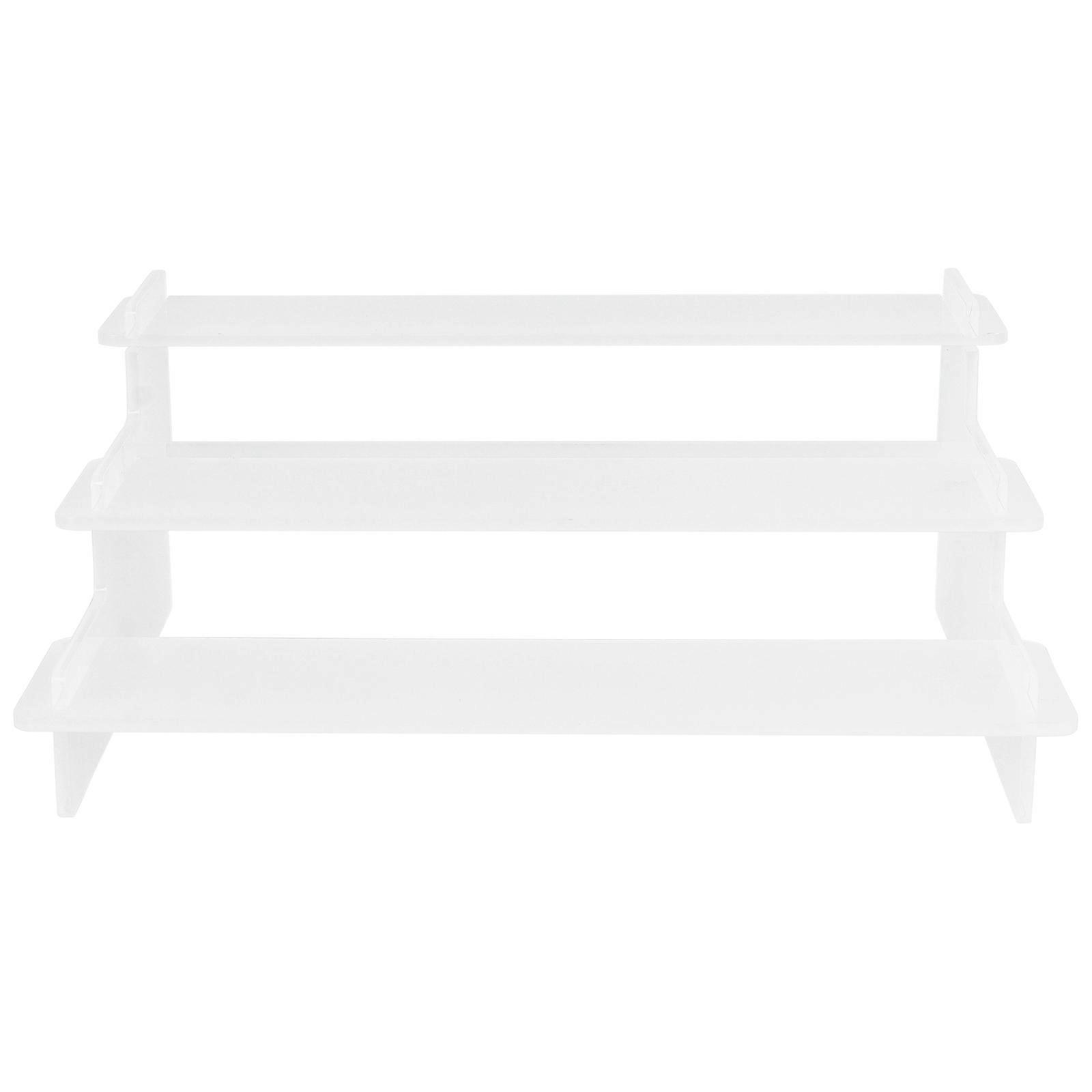 Transparent Acrylic Display Shelf for Storage 2Pcs Multilayer Organizer