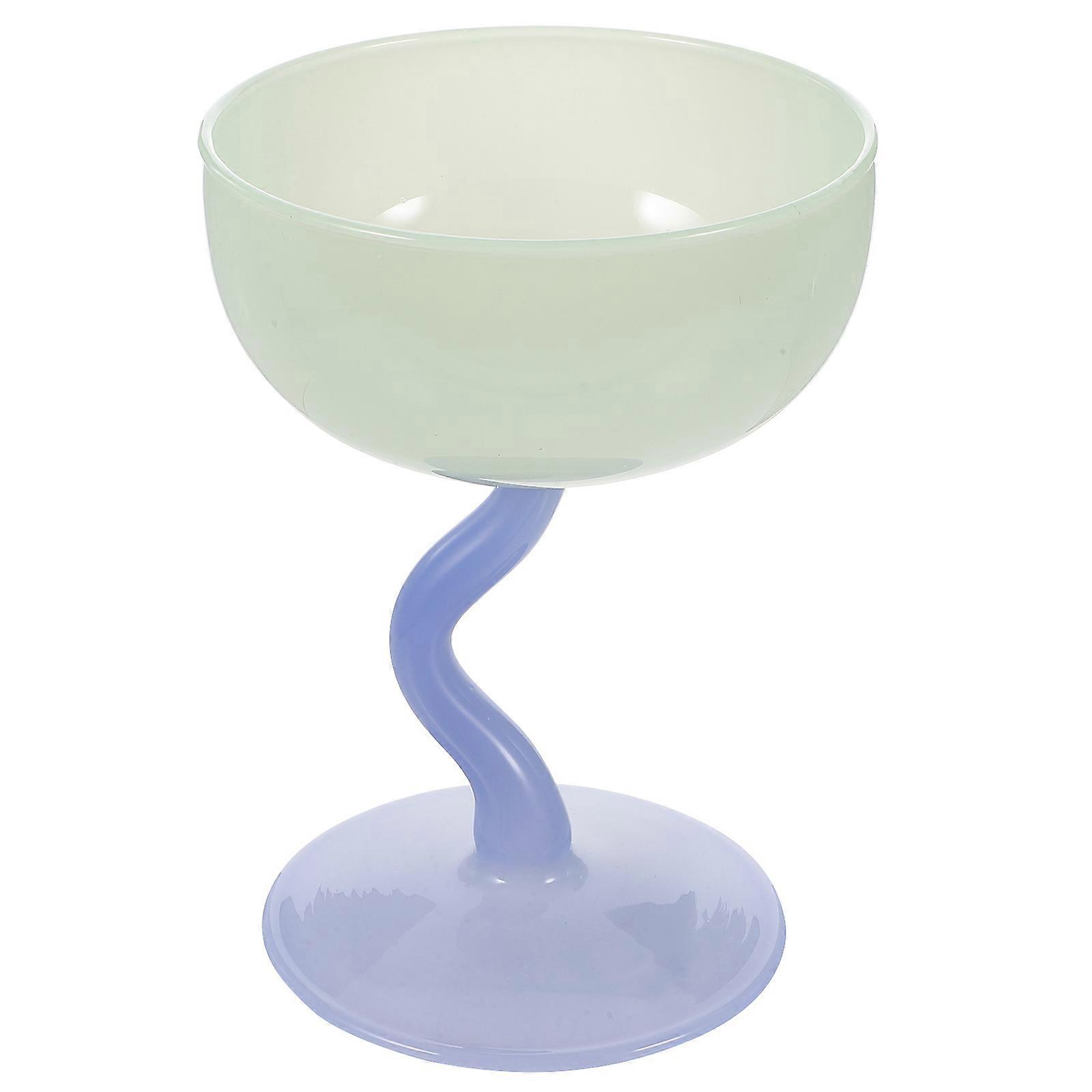 Mini Dessert Cup Glass Ice Cream Bowl 240Ml For Daily Use Events 2Pcs