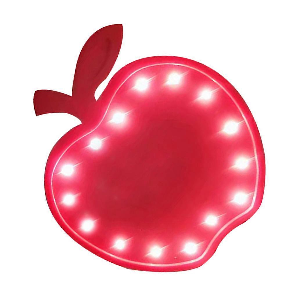 Table Light Fruit LED Bedside Lamp for Battery Powered 4Pcs