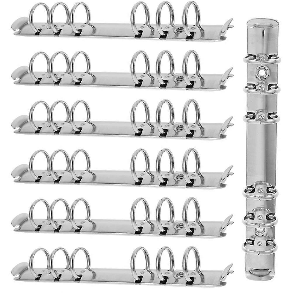 21Pcs A6 Size Loose Leaf Binding Spines Combs For Daily Office School Use Sturdy Expandable Page Locking