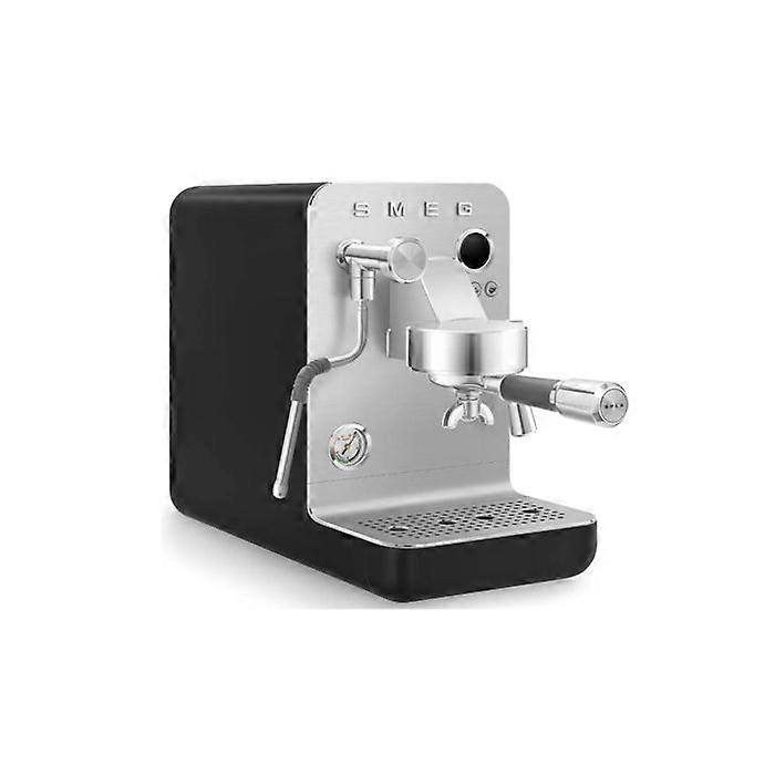 Smeg 15-bar Black Espresso Machine - EMC02BLMEU-1
