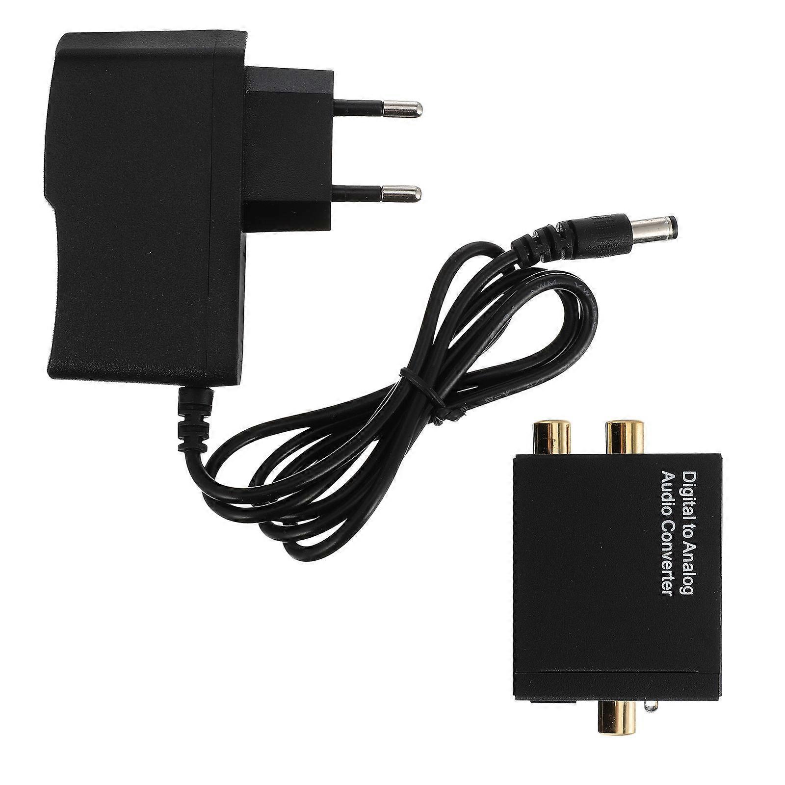 Digital to Analog Audio Converter Audio Adapter for Speaker Amplifier 2Pcs