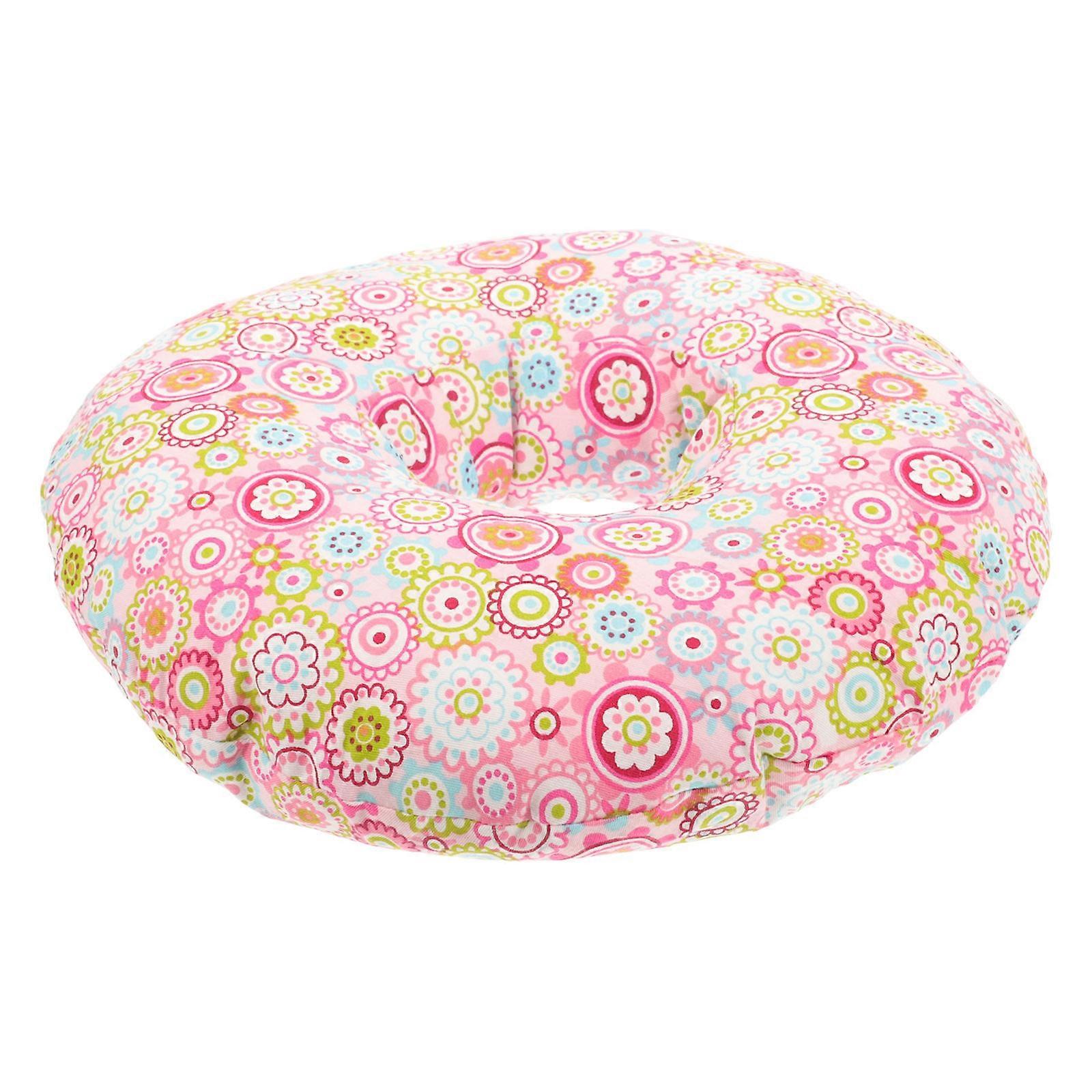 Supple Ear Pillow Donut Pillow for Protection 4Pcs Polyester Material