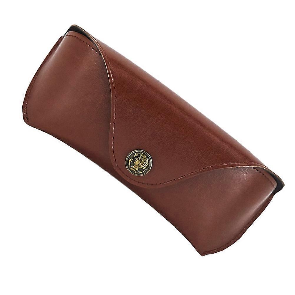 Retro Design Packet Handmade PU Glasses Box for Glasses 2Pcs