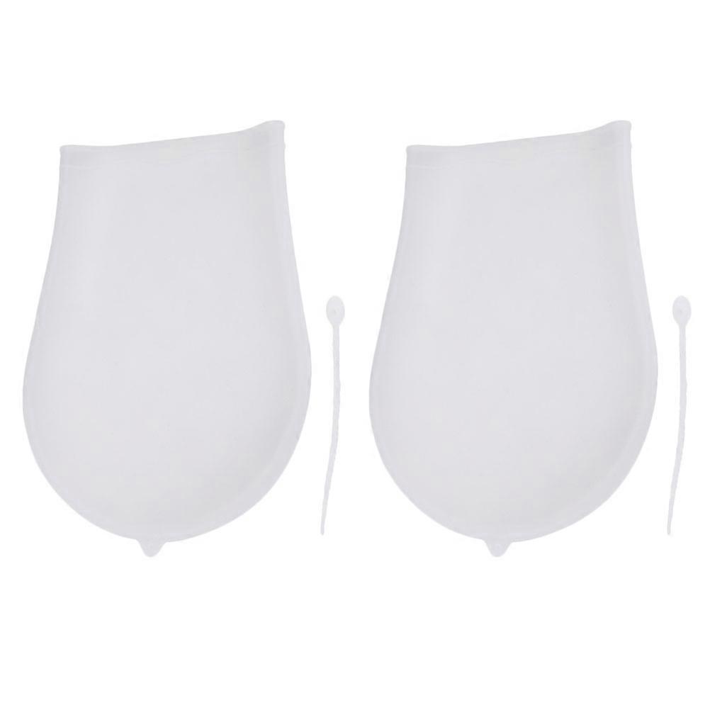 Silicone Dough Bag Thickened Kneading Bag for Storage 4Pcs Baking Tool