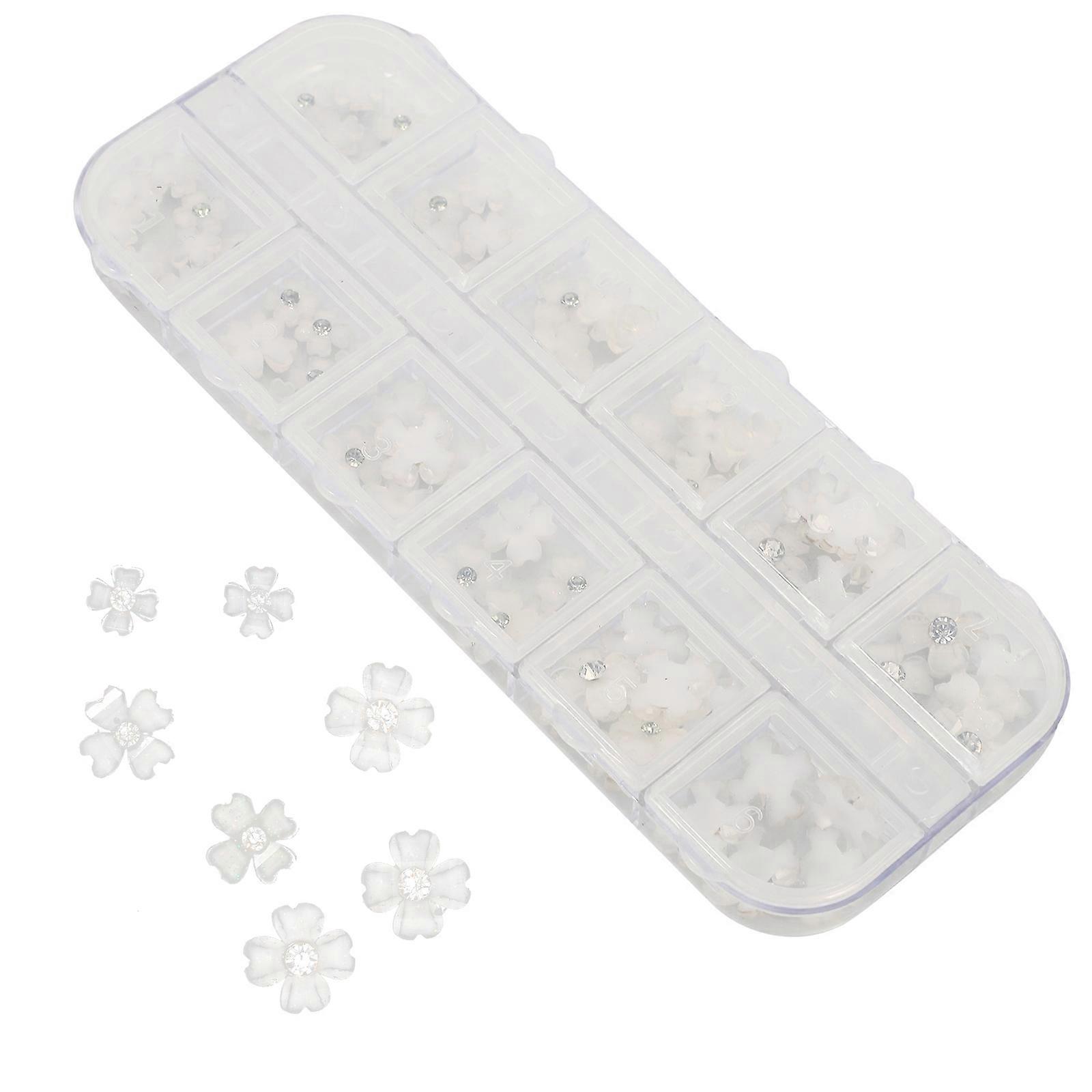 Flower Nail Decorative Patch for Decoration 1 Box Creative Nail Art