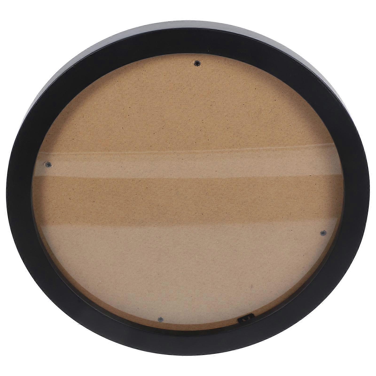 Round Embroidery Frame for Cross Stitch Display with 4Pcs for Home Decor