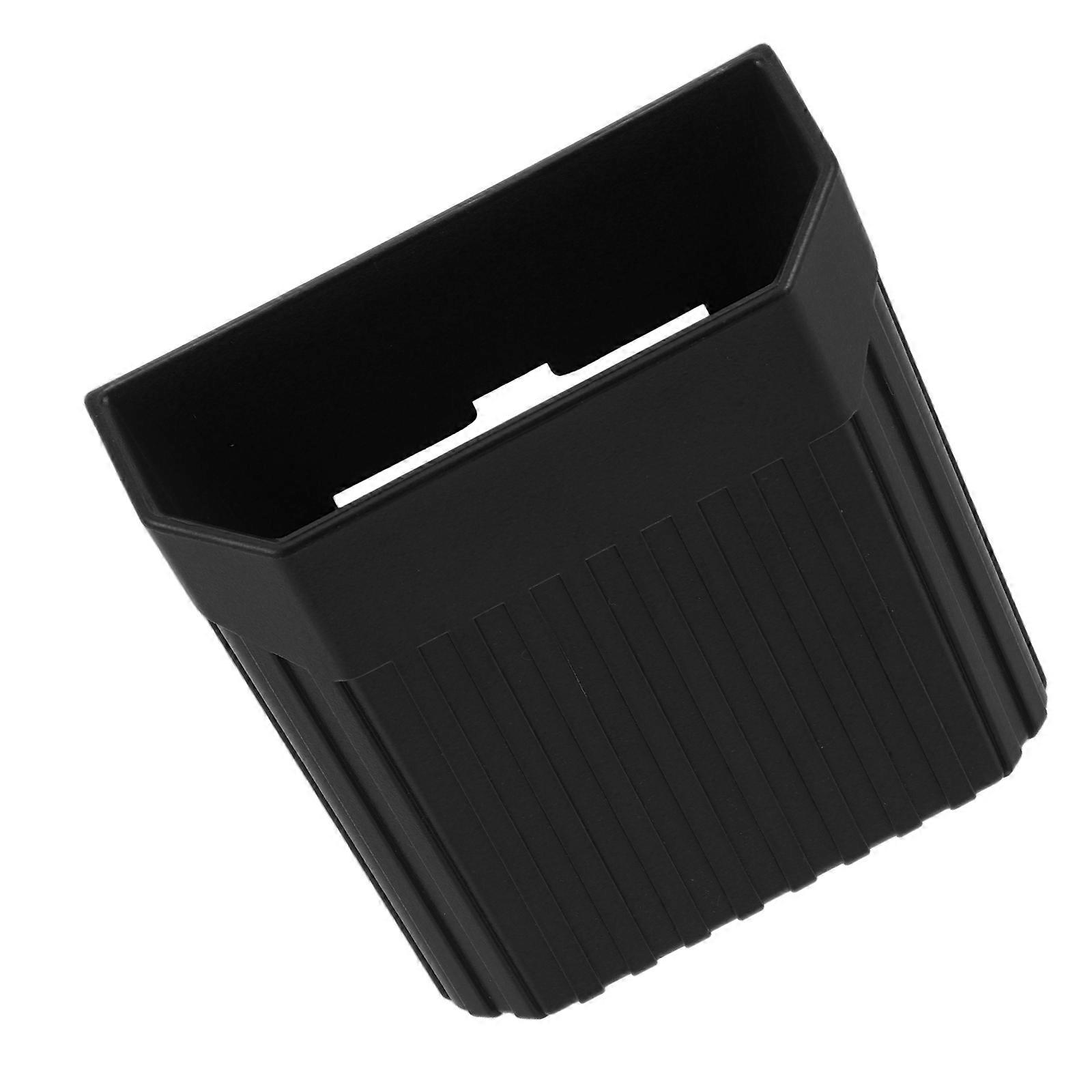 Mobile Holder Car Air Vent Organizer for Storage 2Pcs Black Plastic Dashboard