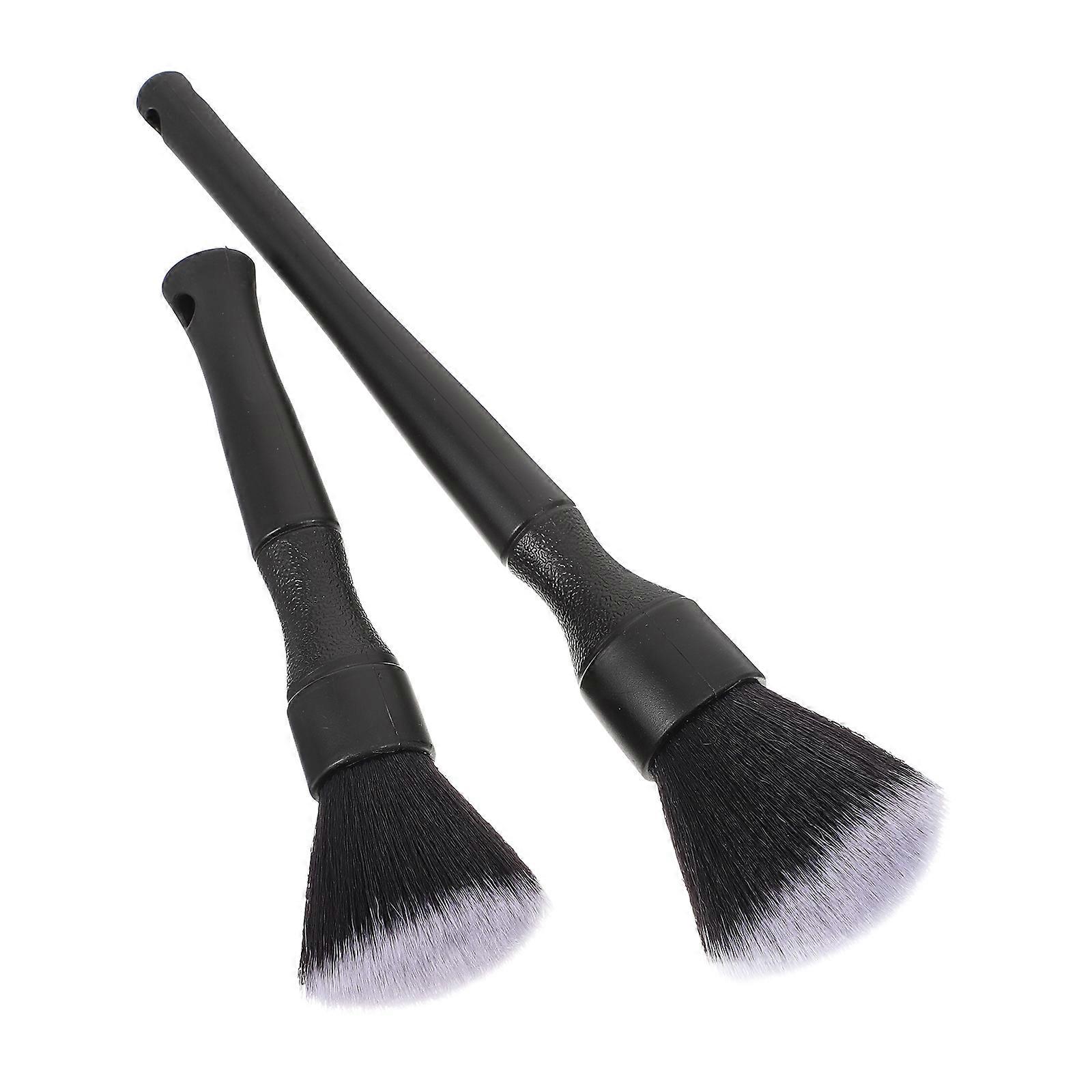 Auto Interior Brush Fine Detailing Brush for Car Cleaning 2Pcs