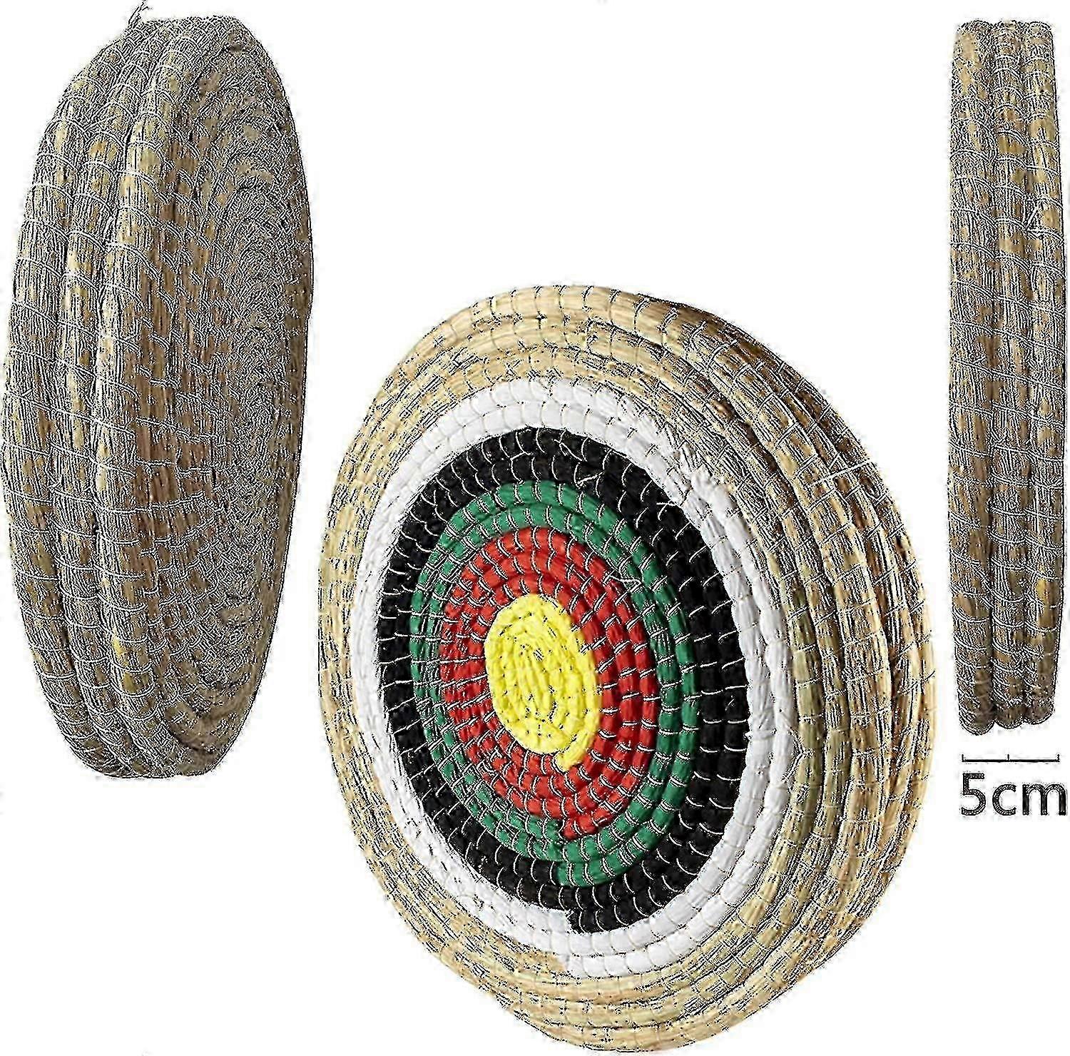 Hand-made Solid Straw Archery Target For Outdoor Shooting Bows And Darts