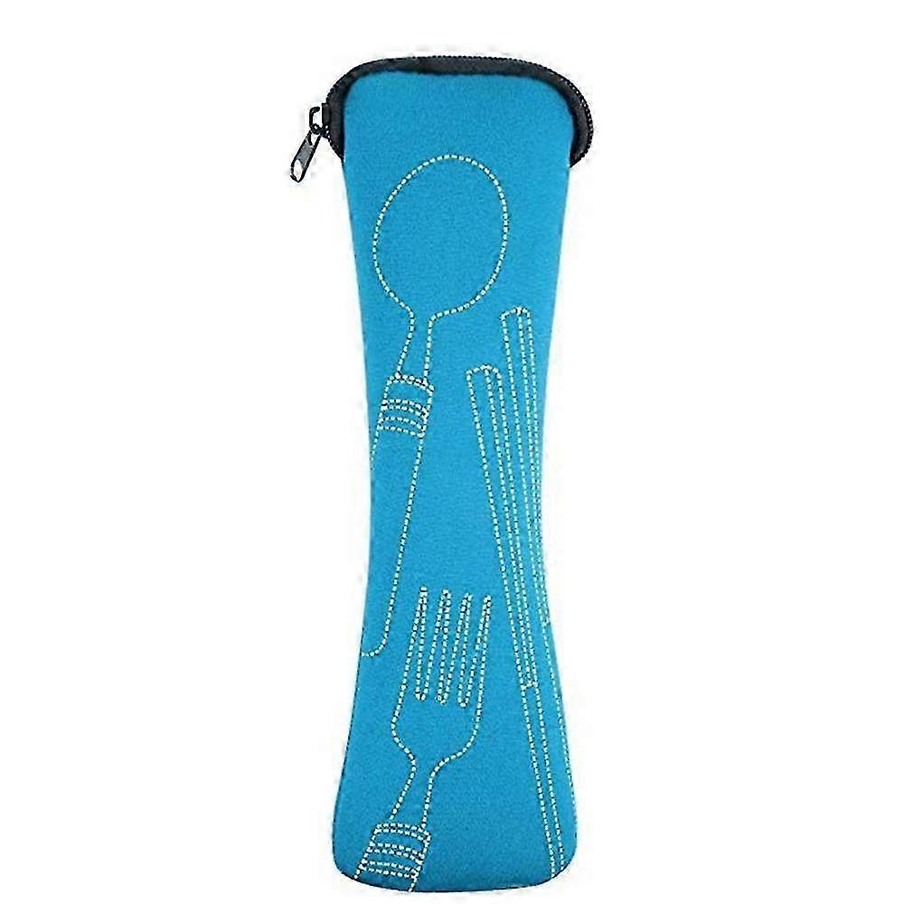 Picnic Fork Spoon Cutlery Bags Without Dinnerware Storage Box Tableware Case Camping 25-26