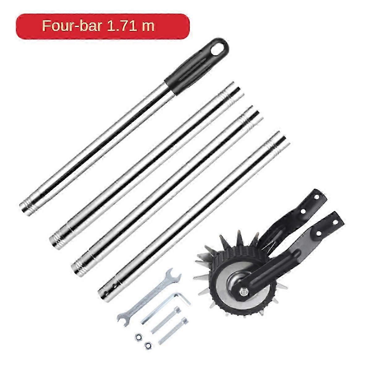 Wheeled Rotary Hand Edger Lawn Tool, Hand Edger Lawn Tool for Precise Lawn Mowing Along Walkways, Ga