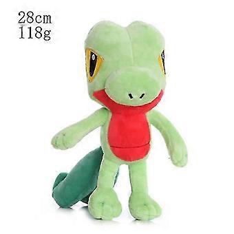 25-26 Nuevos juguetes de peluche de la serie 11-28 cm Mew Larvitar Eevee Figuras de anime Muñeca Pedante Niños Kawaii Regalos de cumpleaños Decoración de Navidad