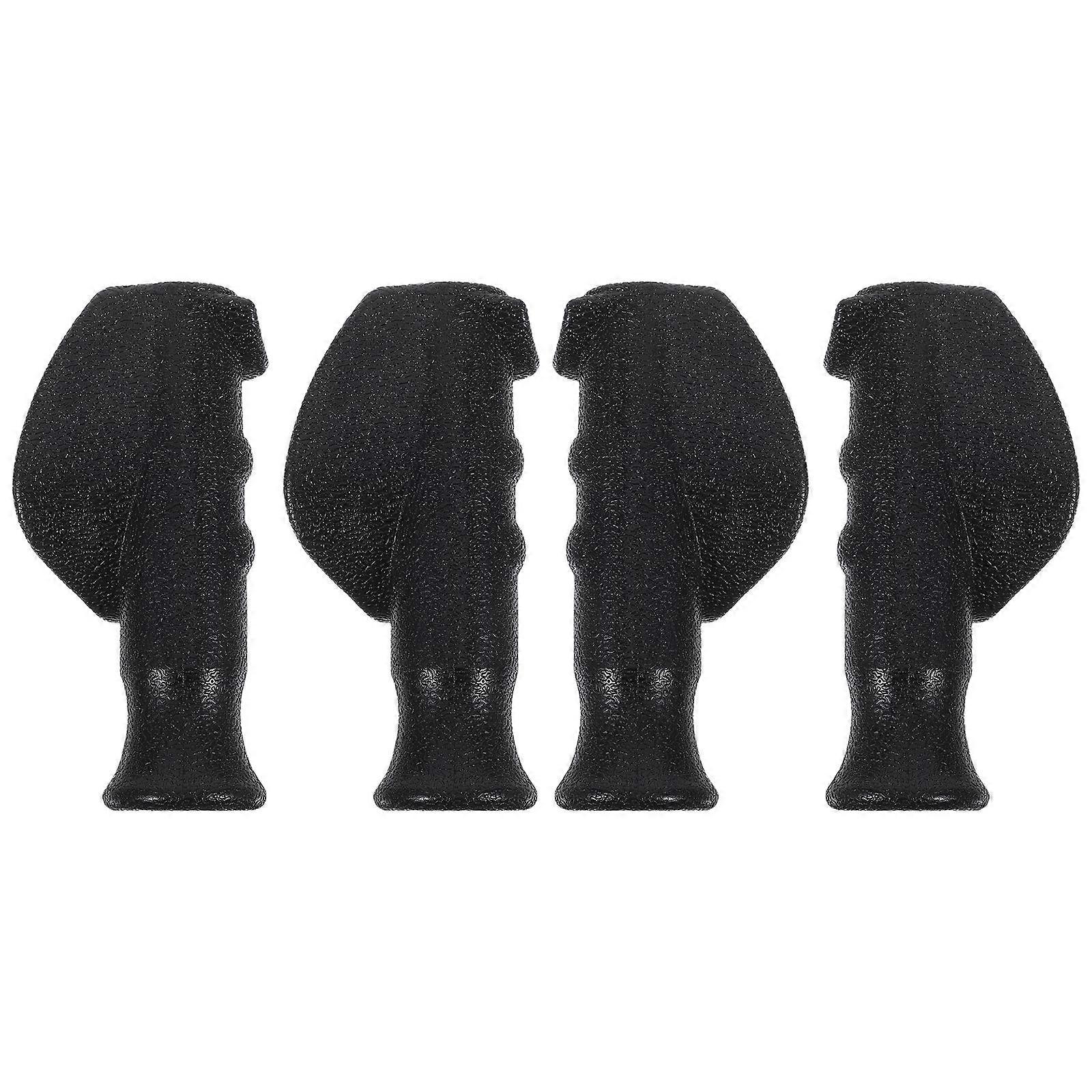 4pcs Rolling Walker Handle Grips Replacement: 20mm Diameter Walking Stick Comfortable Handle - Wheelchair Brake Hand Grips