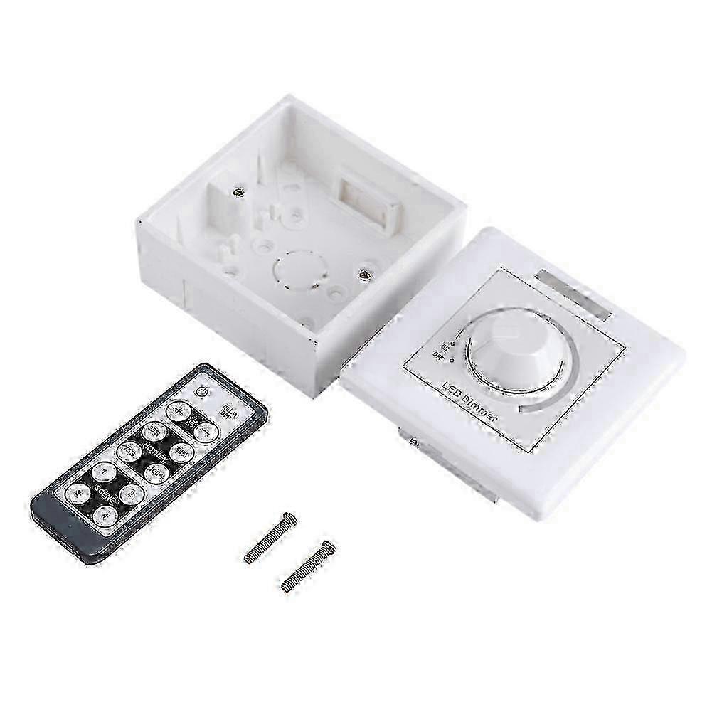 LED Light Adjustable Dimmer Switch Brightness Control IR Remote Controller 200W(110V)