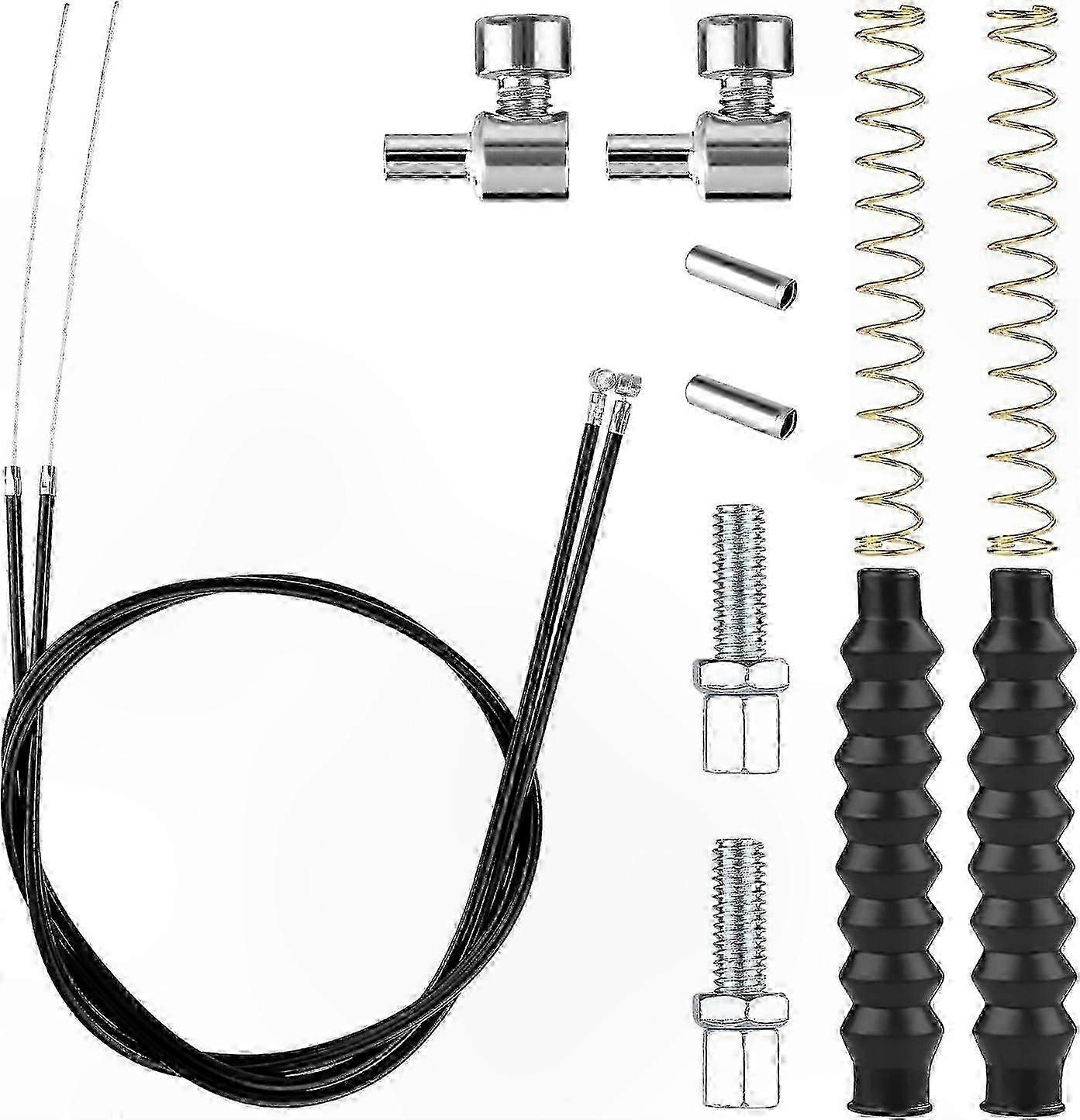 Rollator Brake Cable Replacement Kit, 14pcs Walker Parts for Mobility Aids Maintenance