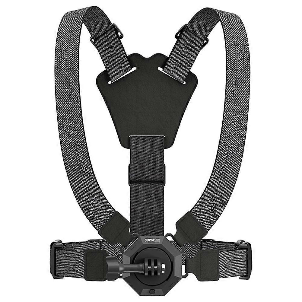jixopn Adjustable Body Chest Strap Quick Release for Gopro Action Camera (Chest Strap)