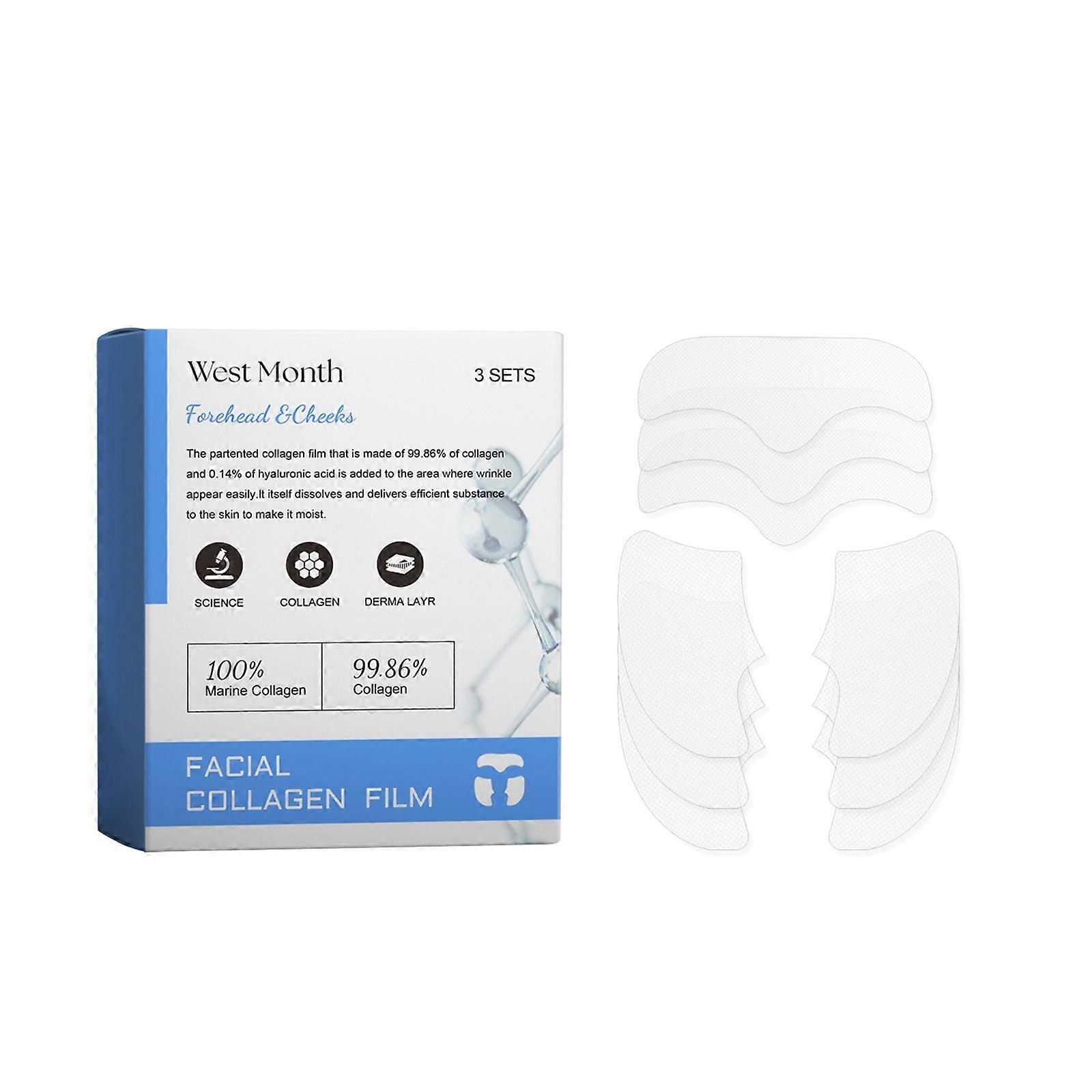West&Month Collagen Mask Hydrates And Moisturizes The Skin, Reducing Fine Lines On The Face