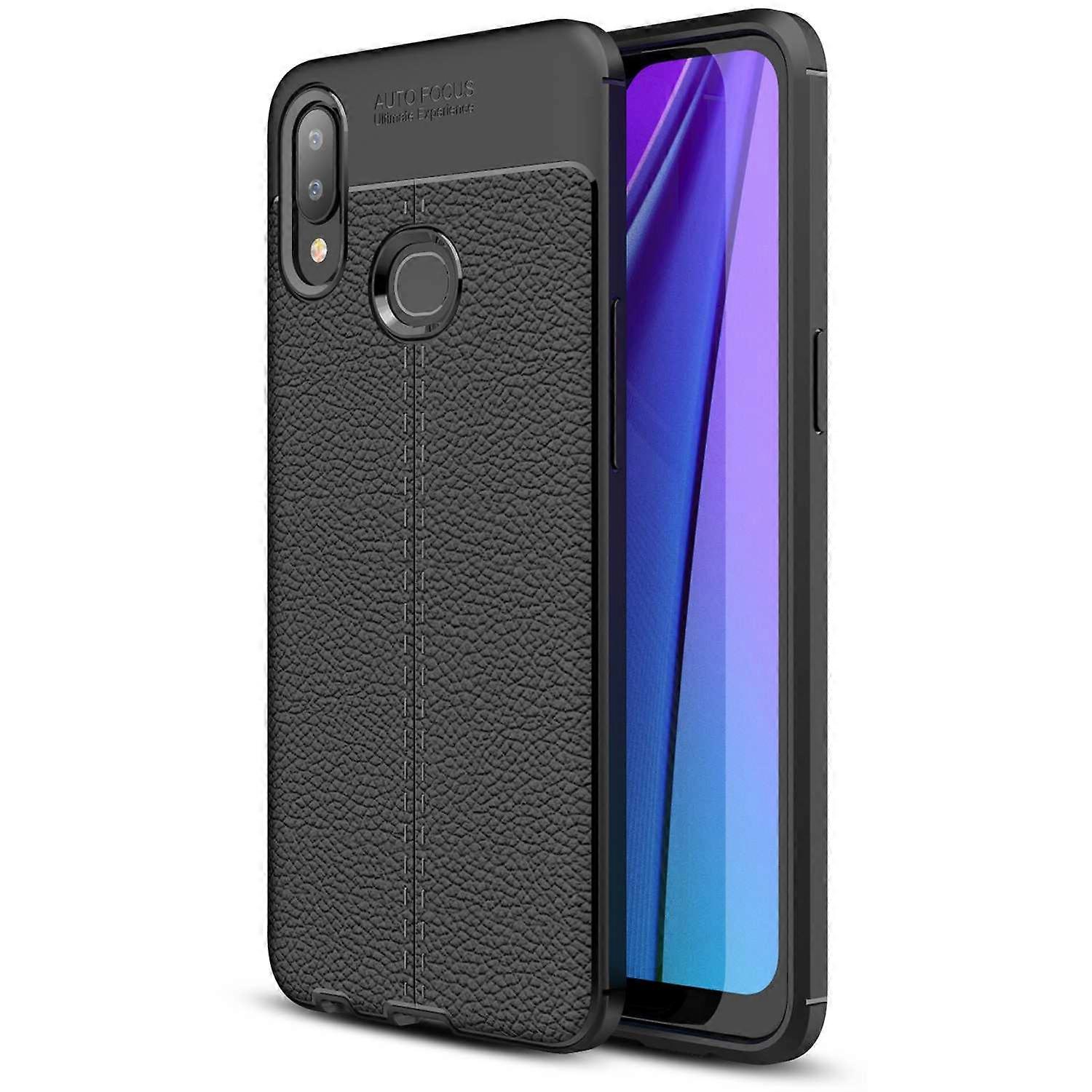 Samsung Galaxy A10s / M01s Case TPU Protective Case - Faux Leather