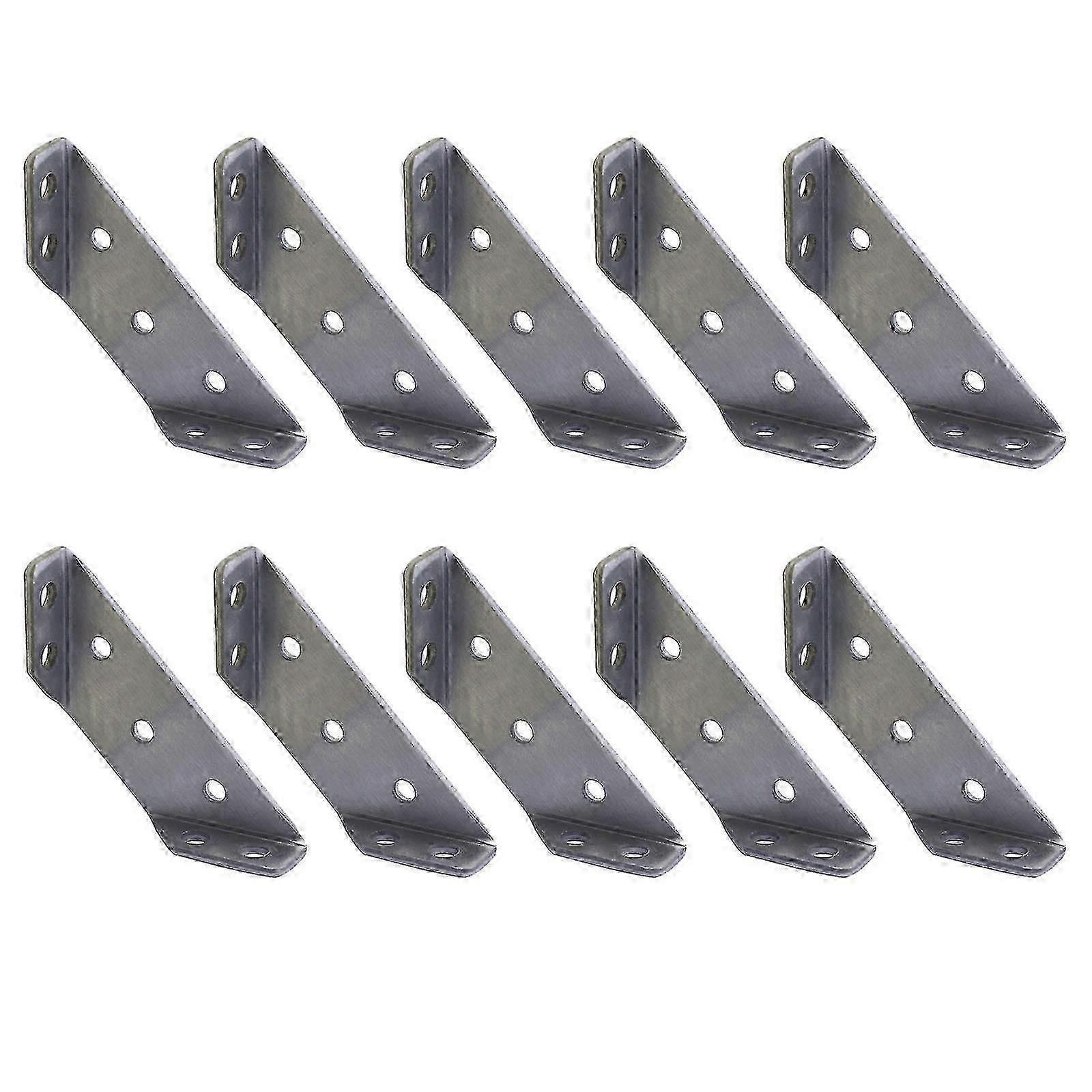 New Stainless steel multifunctional small corner code, support frame furniture corner frame connector 10pcs