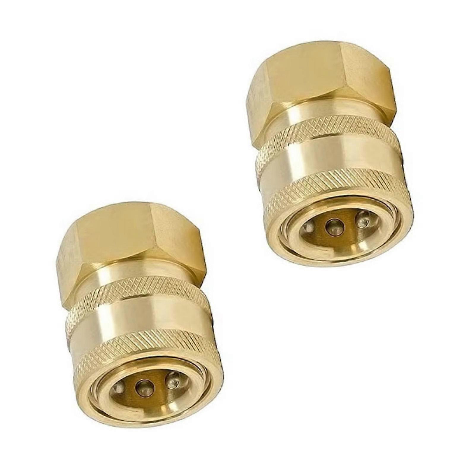 2PCS Metal Drain Cleansing Outlet With 1/4" Fastlink For Removing Oil Sand And Debris In Conduits Multicolor