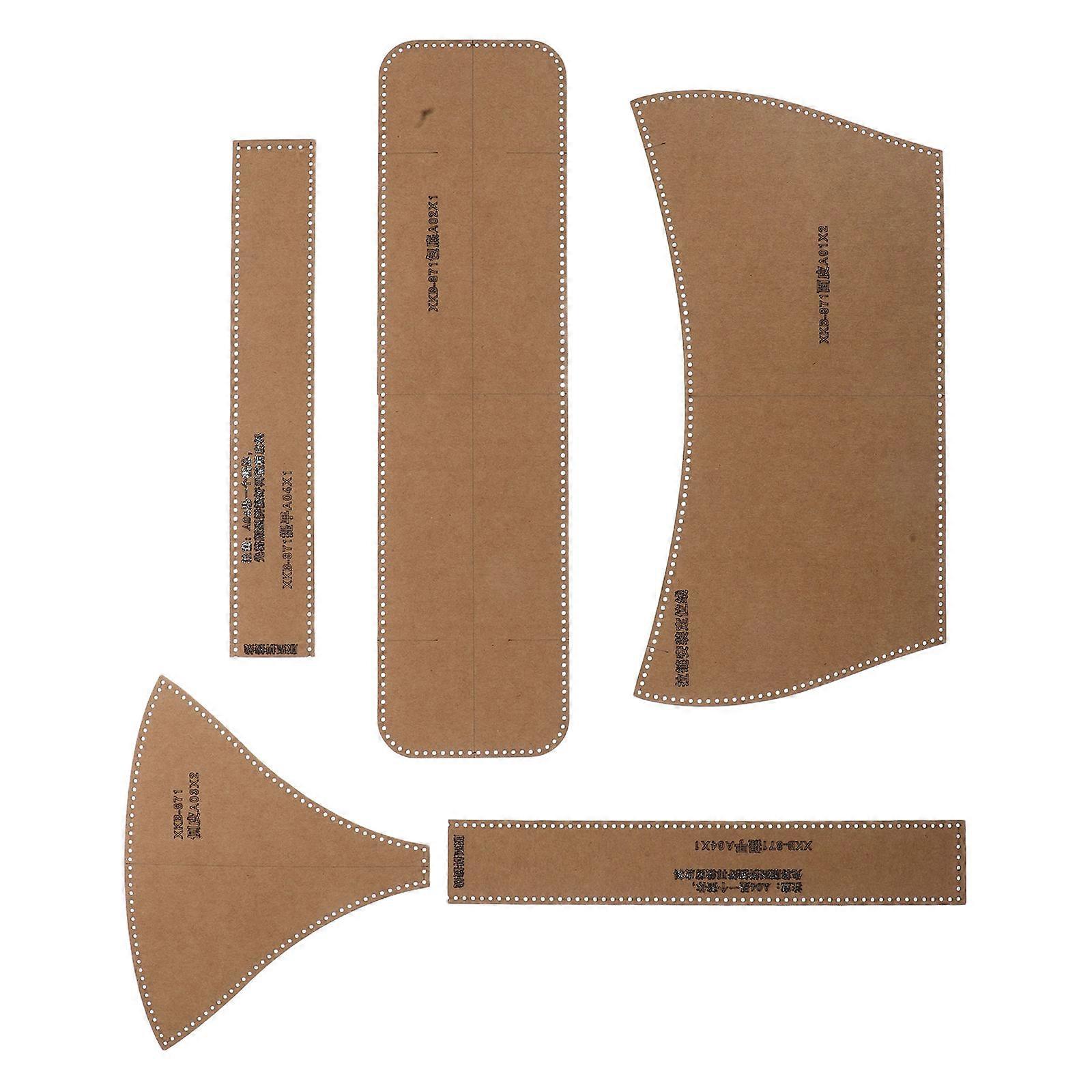 Paper Pattern Handbag Template for DIY Crafting 1Set No Cut Design