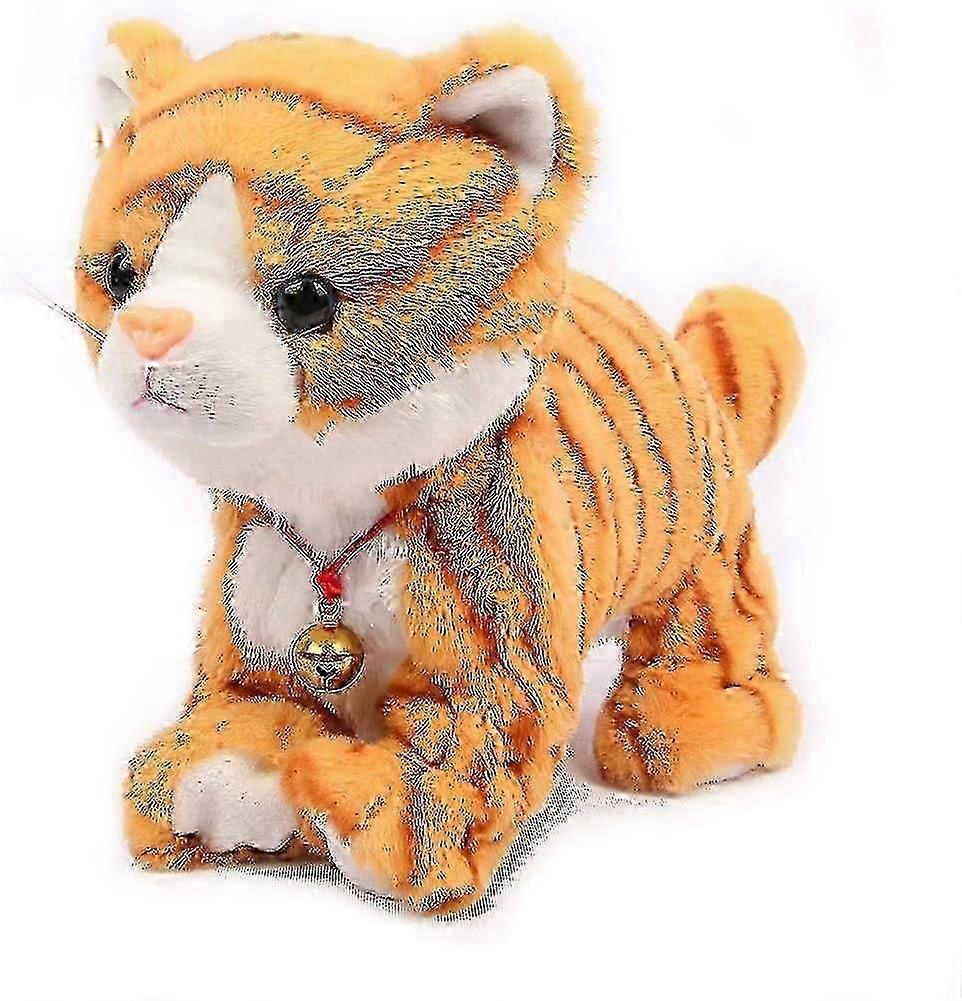 Interactive Plush Toys, Novelty Sound Control Electronic Cat Interactive Toys