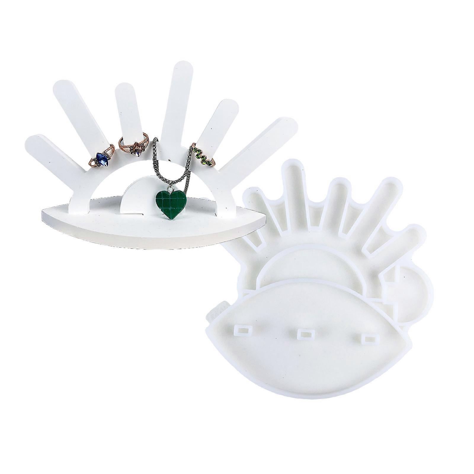 High Quality Silicone Display Holder Mold For Creating Delicate Desktop Or Jewelry Display Pieces At Homes Or Studio Multicolor