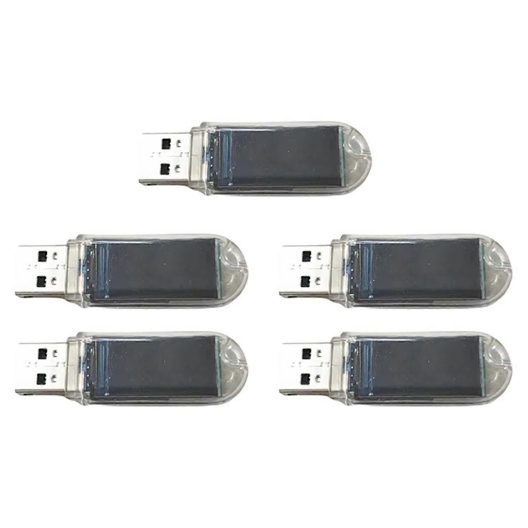 5X Mini USB Mining Machine NerdMiner V2 74KH/S USB BTC Crypto Miner Solo Lottery Miner BTC Solo Miner with Display