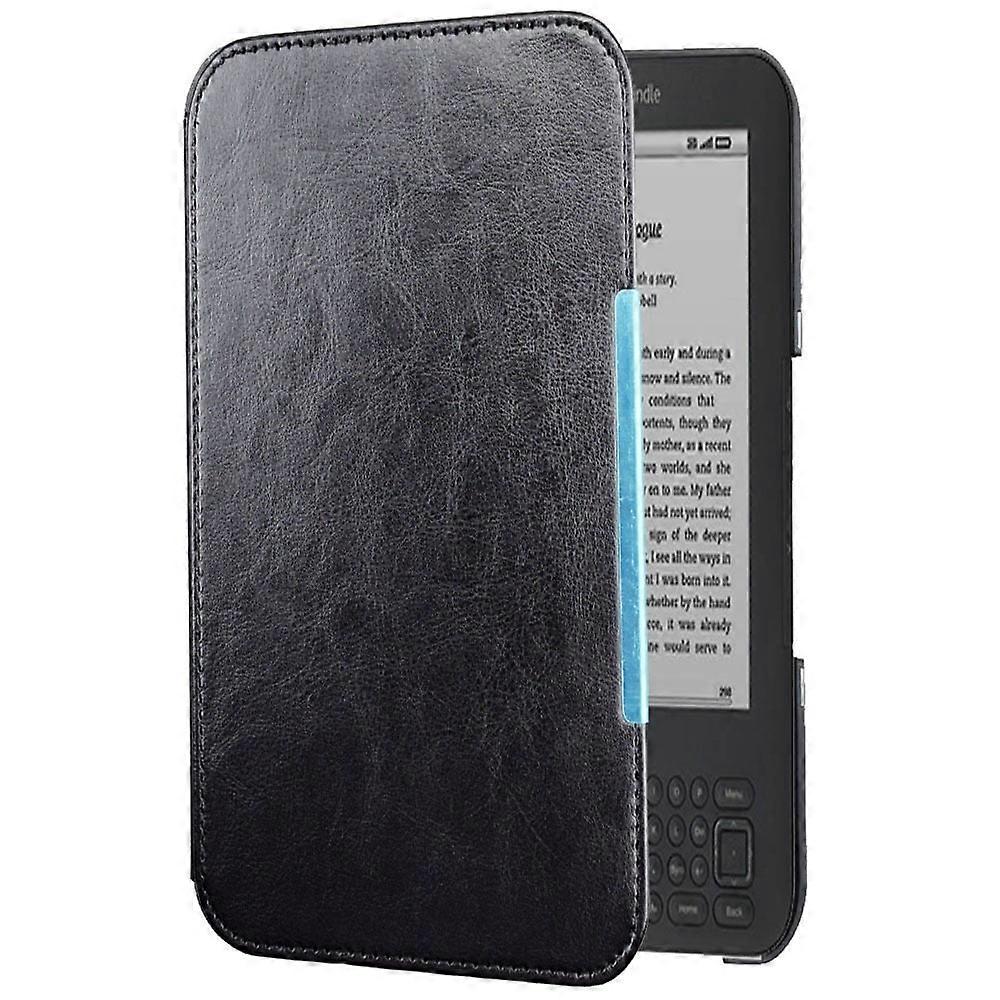 PU Leather Case for Kindle Keyboard (for Kindle 3/D00901), Magnetic Smart Cover with Auto Wake/Sleep, Skin Shell for E-Reader
