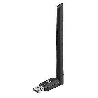 600Mbps USB WiFi Bluetooth 5.0 Adapter 2.4G 5GHz Wi-Fi Antenna Dual Band 802.11ac Mini Wireless Netw