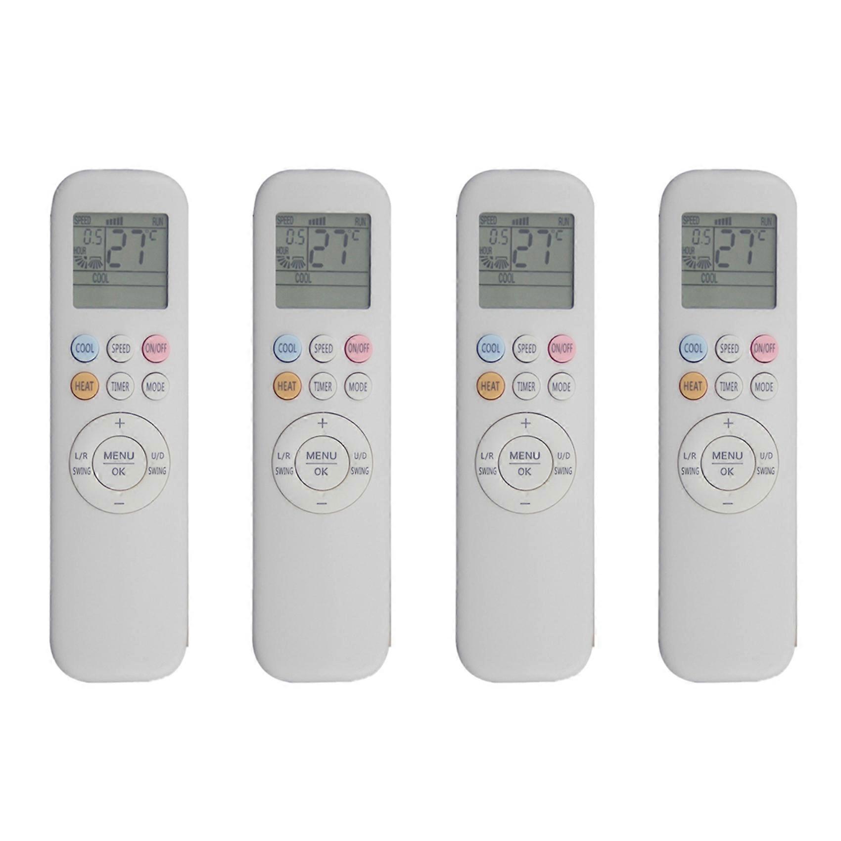4X YKR-T/011E Remote Control Replacement for AUX Air Conditioner Remote Control ,White