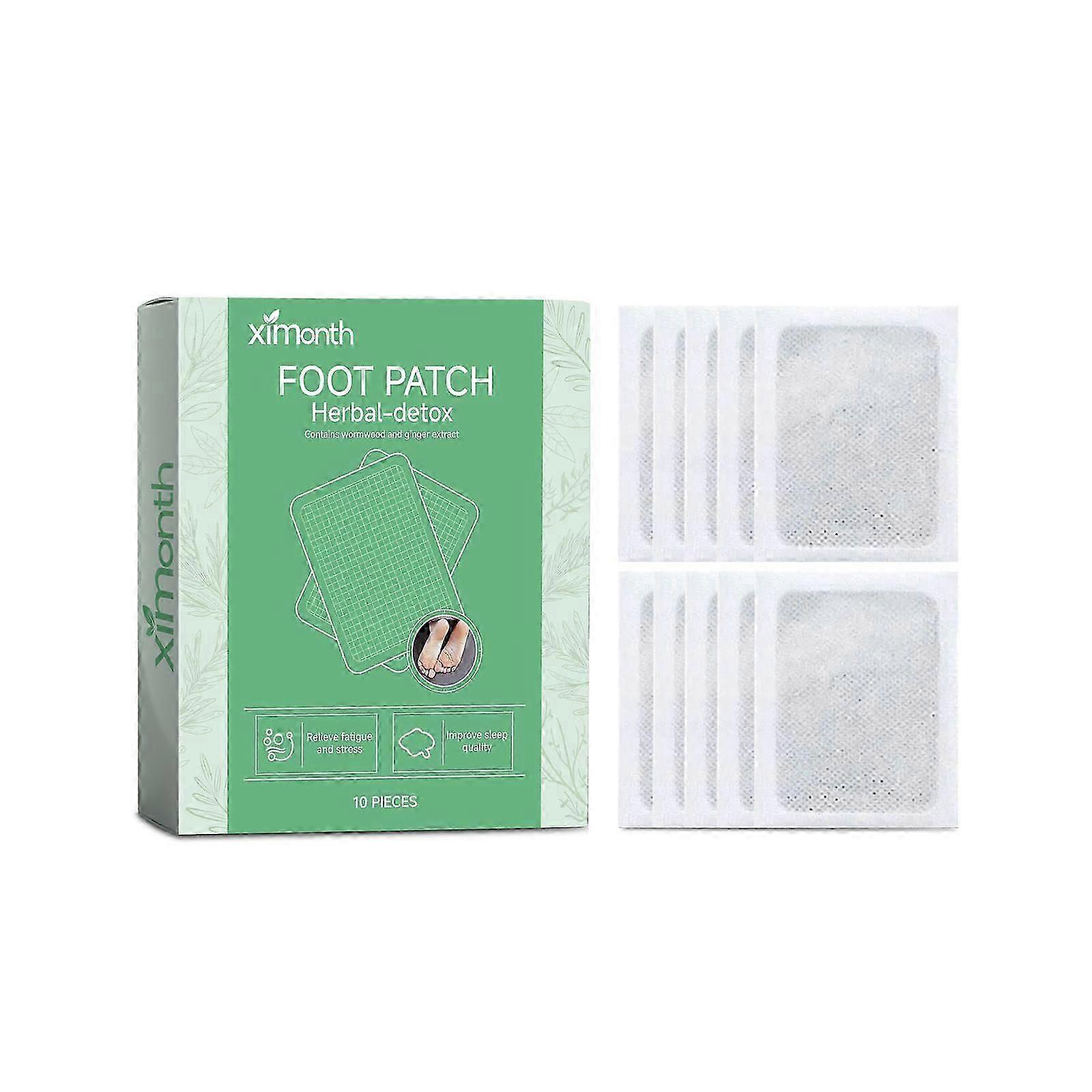 Foot Patch - Moisturizing Foot Care for Stress Relief & Improved Circulation - 10 Pcs