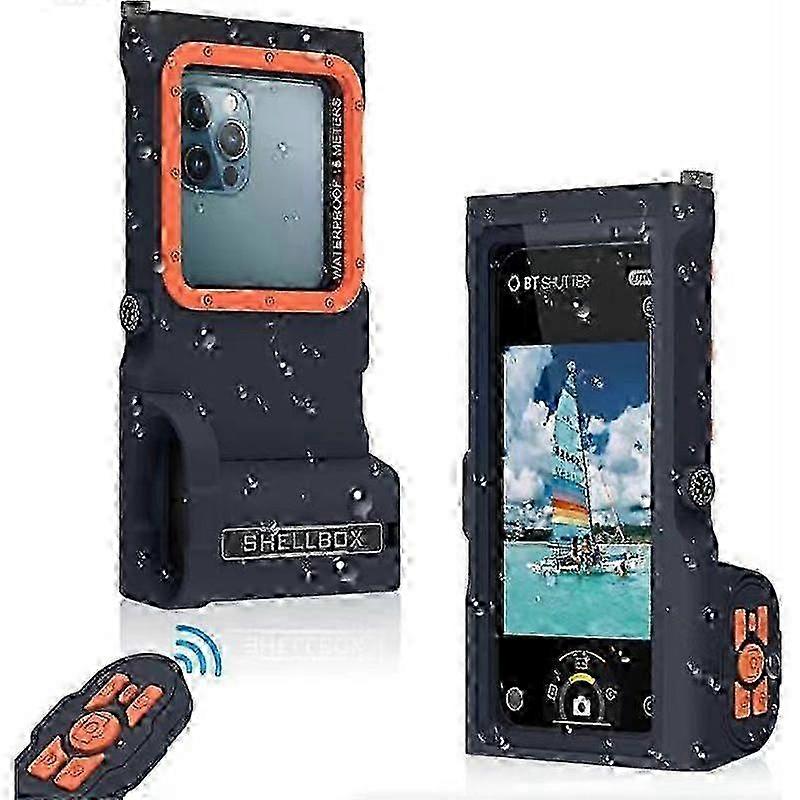Universal Professional Diving Phone Case Compatible With Iphone Samsung, 15m Waterproof Depth