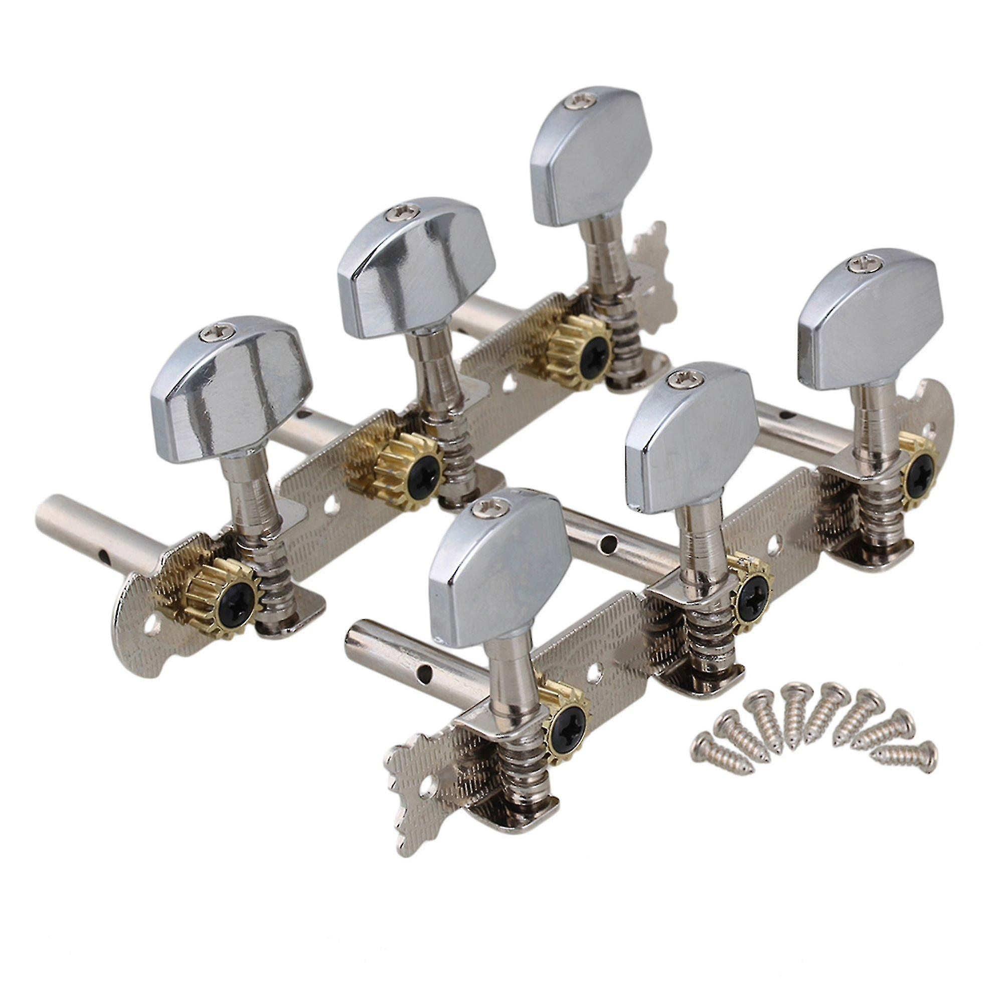 Classical Guitar Machine Heads Tuning Pegs With Chrome Tip