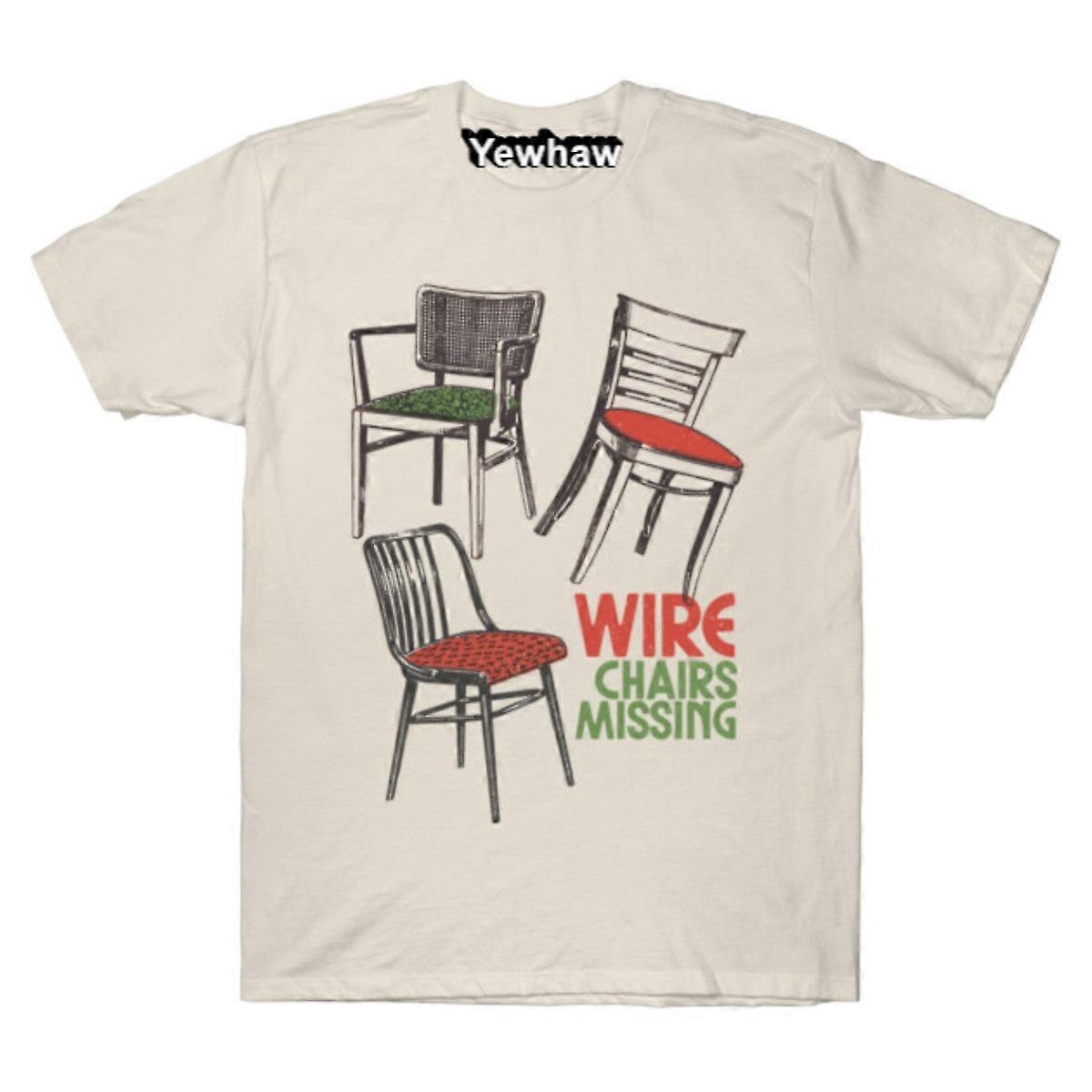 Wire Chairs Missing †† Original Post Punk Design T-shirt