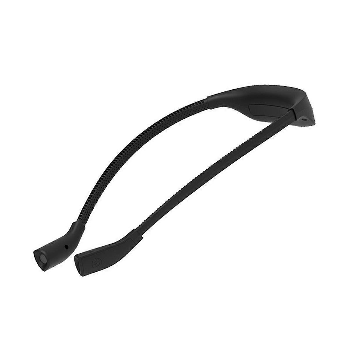 LED Neck Lights USB Rechargeable Stepless Dimming Book Light Black