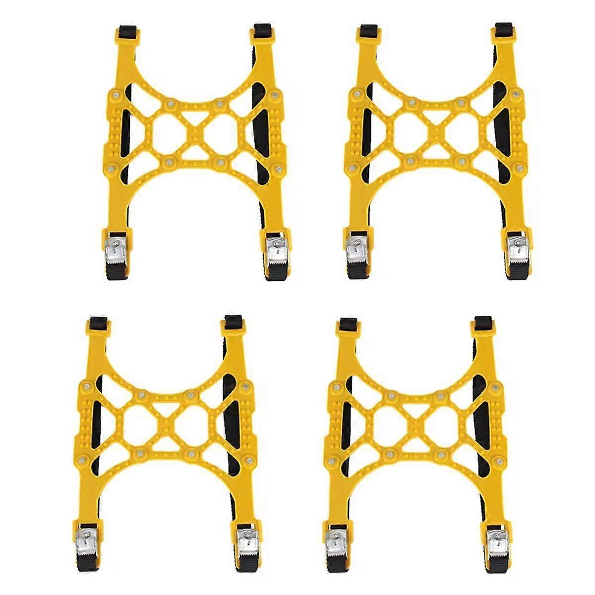 Thickened TPU Snow Chains for SUVs Anti-Slip Traction for Ice Mud and Snow Easy Installation